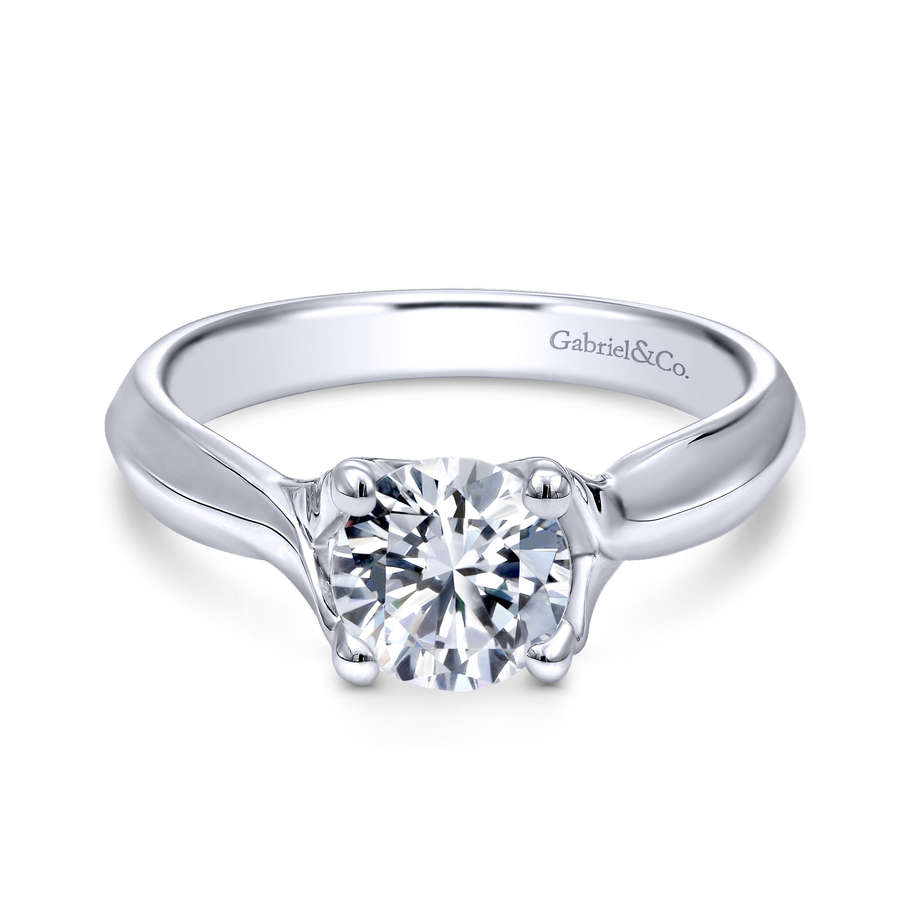 14k White Gold Criss Cross 14k White Gold Criss Cross