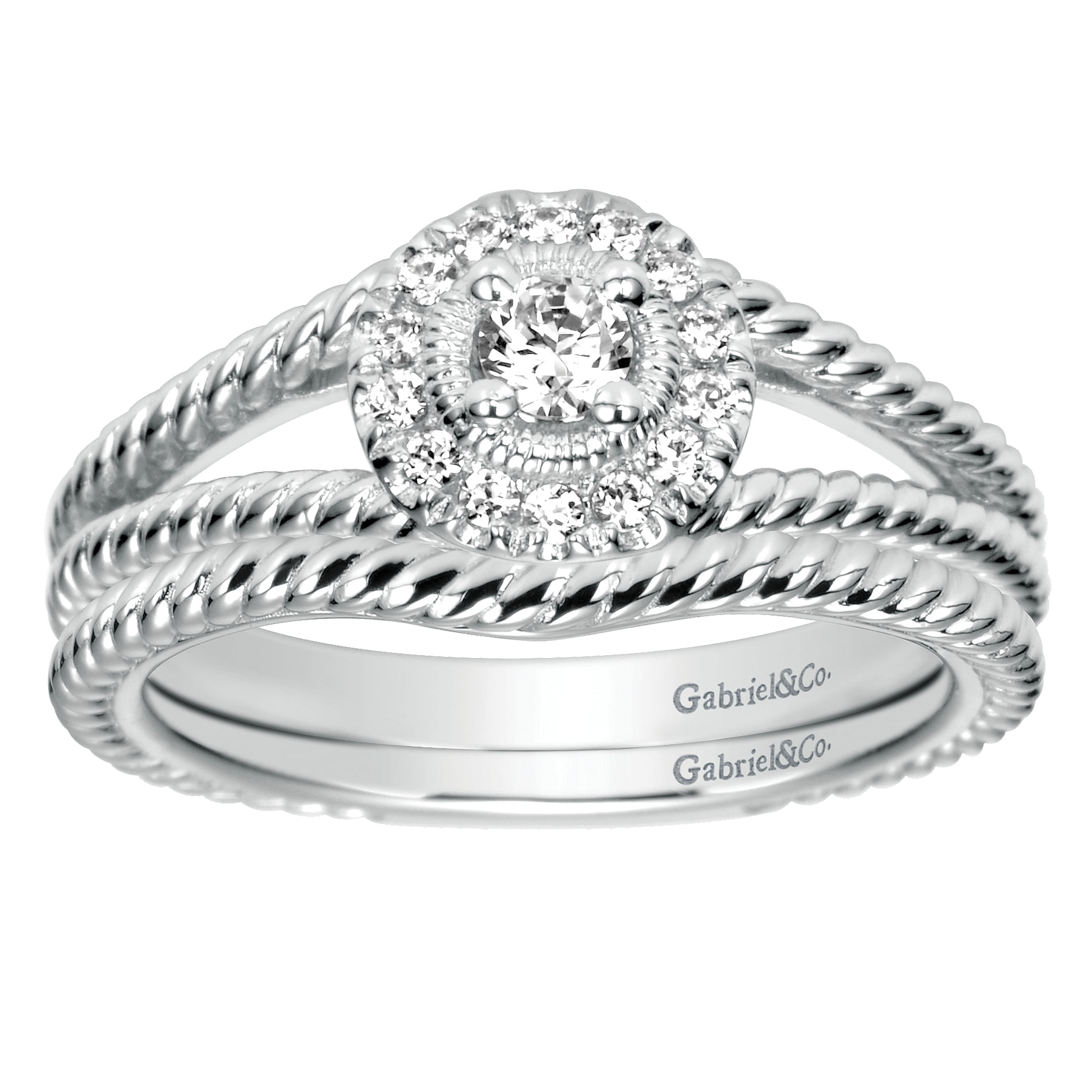 14k White Gold Curved Wedding Band angle 4 14k White Gold Curved Wedding Band angle 4