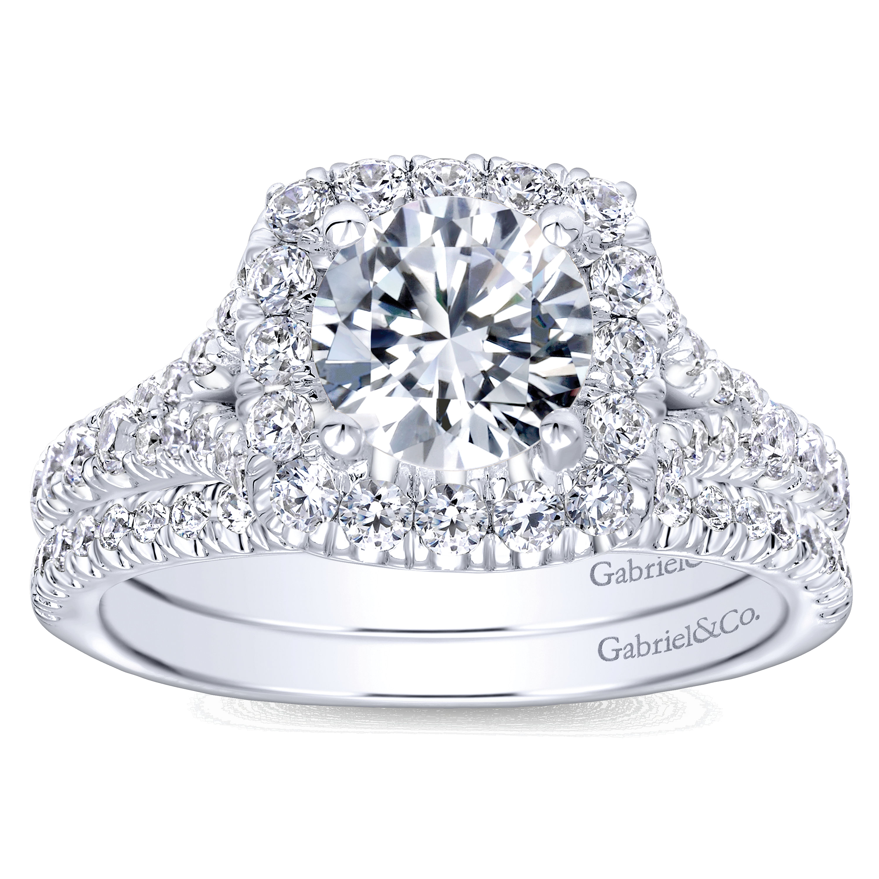 14k White Gold Diamond Curved Wedding Band angle 4 14k White Gold Diamond Curved Wedding Band angle 4