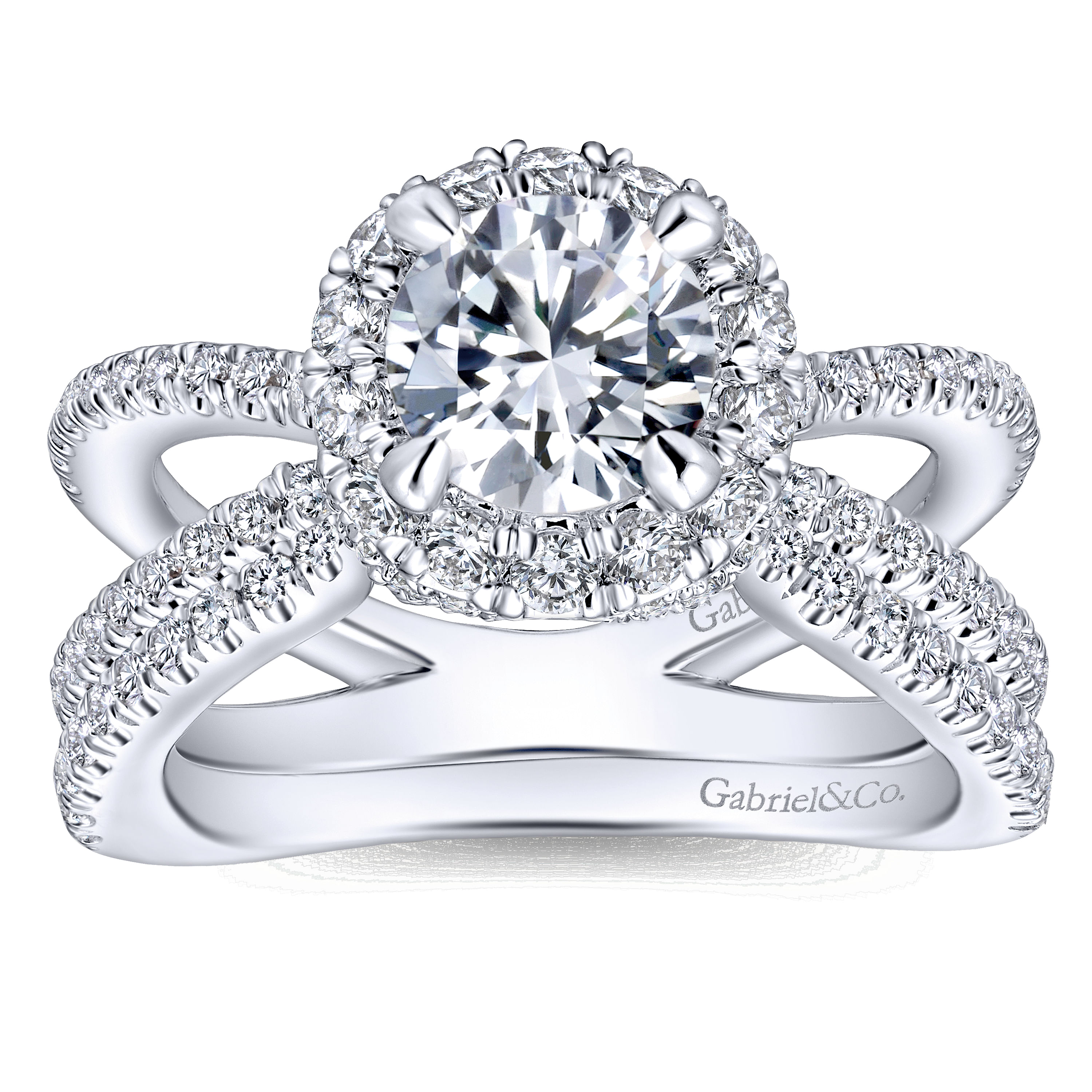 14k White Gold Diamond Curved Wedding Band angle 4 14k White Gold Diamond Curved Wedding Band angle 4