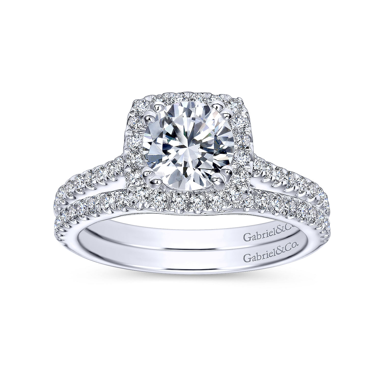14k White Gold Diamond Curved Wedding Band angle 4 14k White Gold Diamond Curved Wedding Band angle 4
