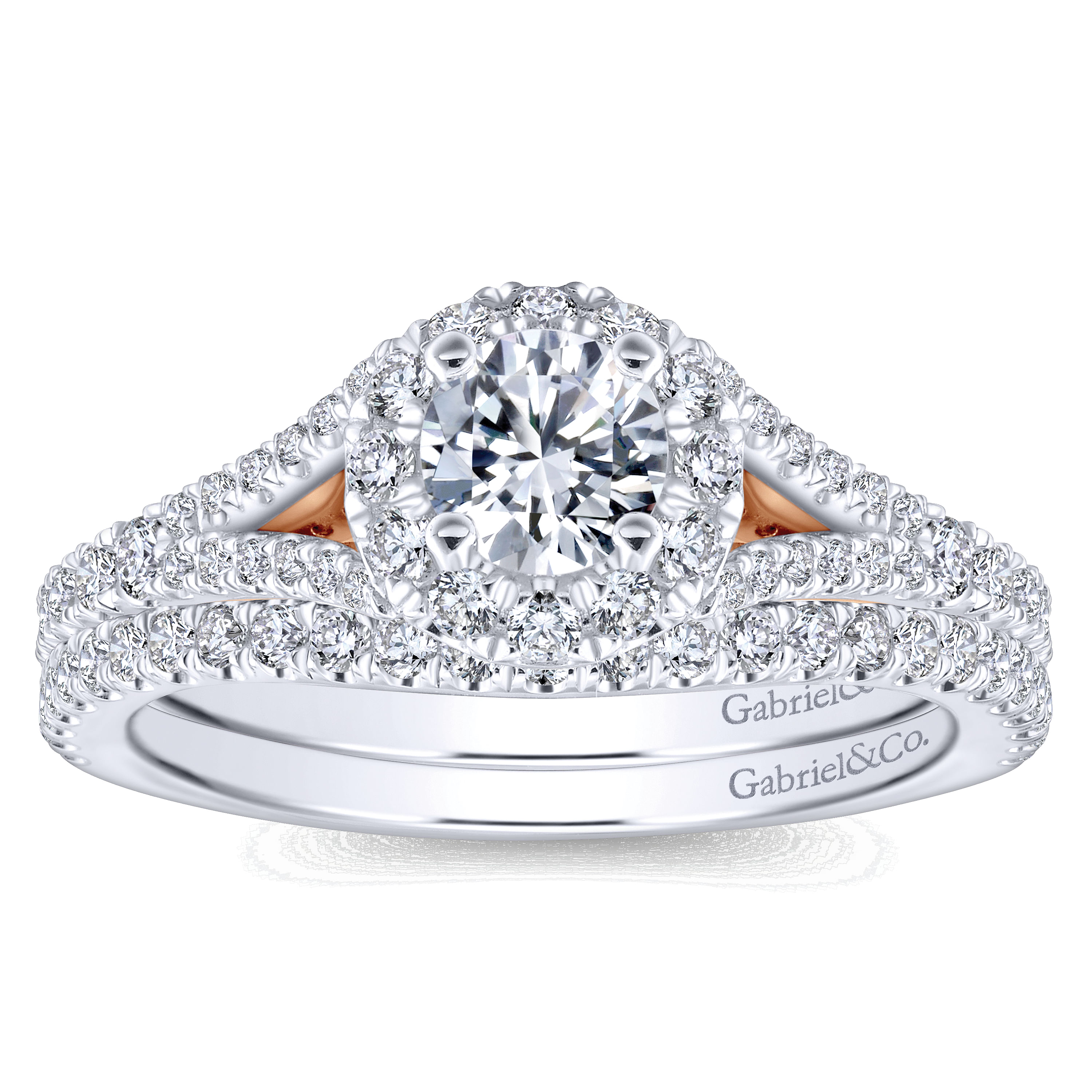 14k White Gold Diamond Curved Wedding Band angle 4 14k White Gold Diamond Curved Wedding Band angle 4