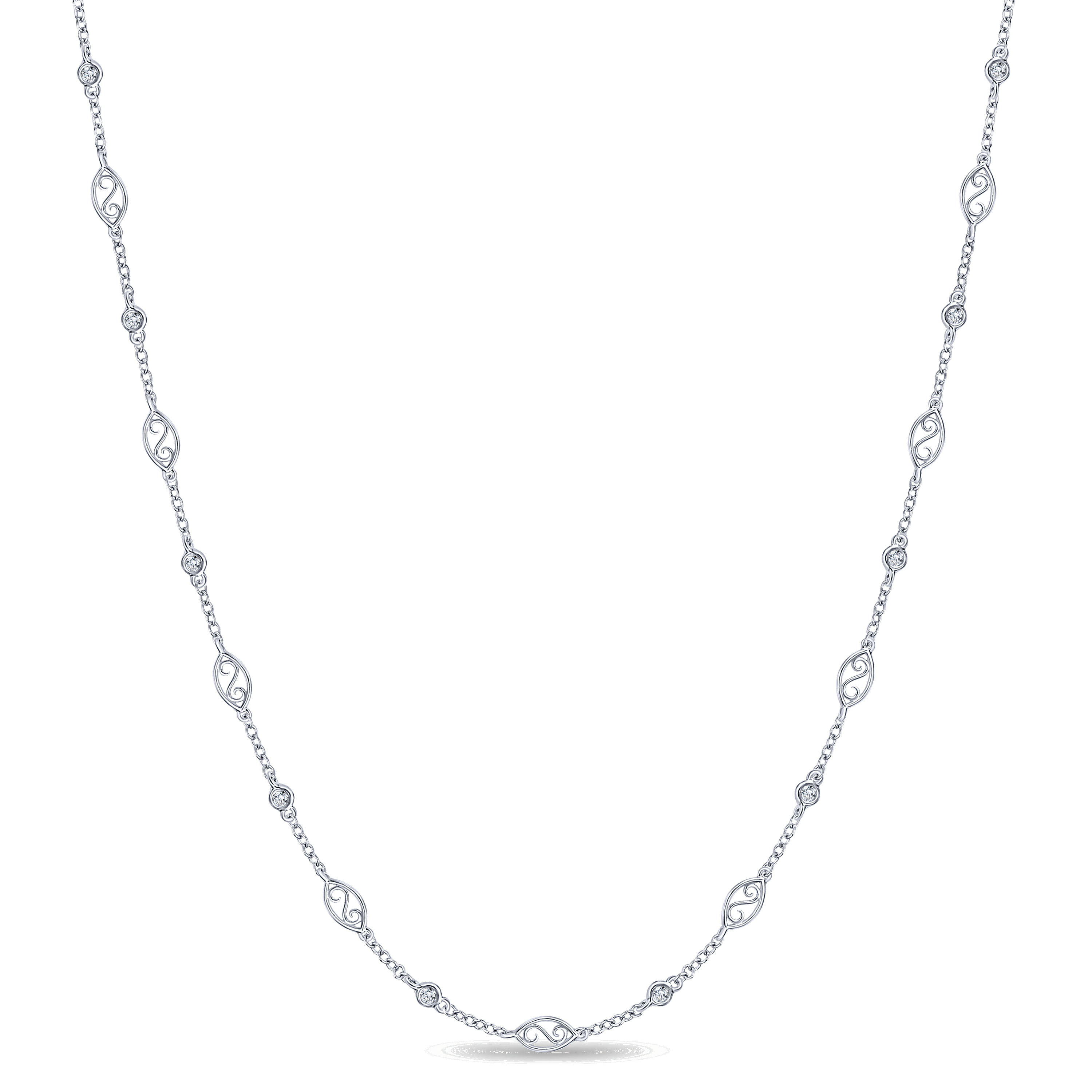 14k White Gold Diamond Diamond By The Yard 14k White Gold Diamond Diamond By The Yard