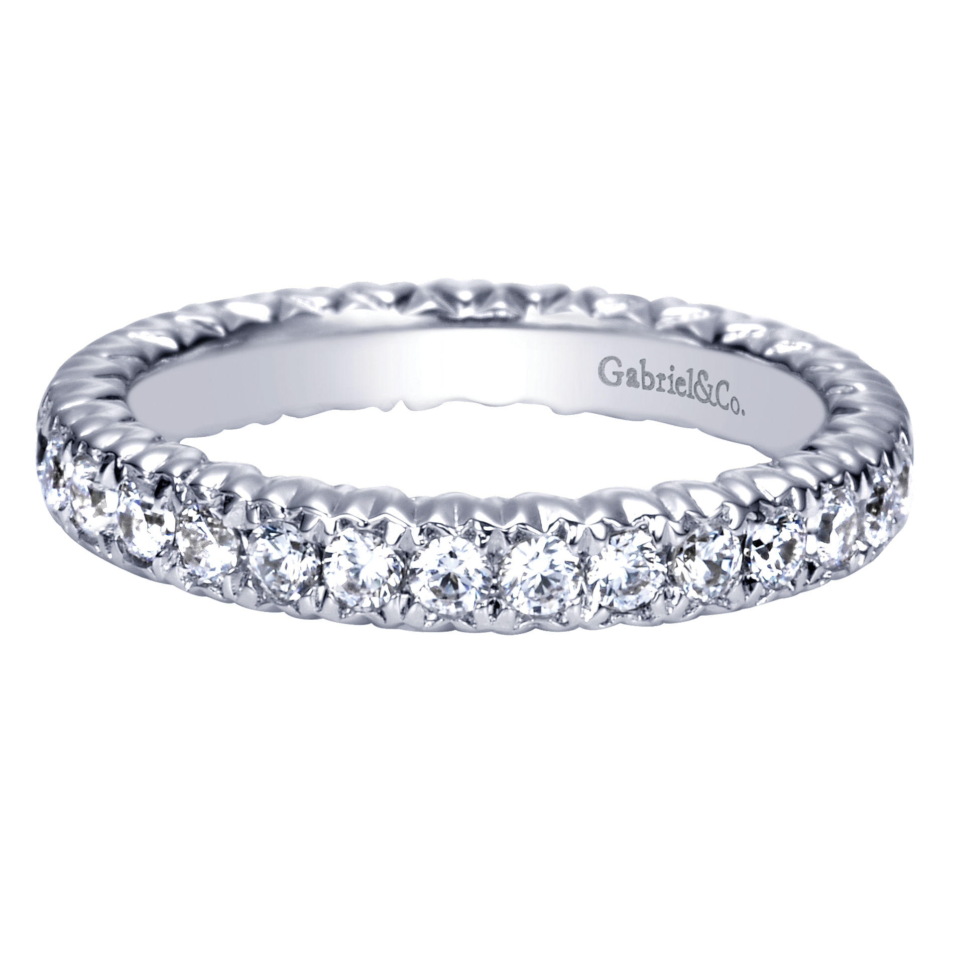 14k White Gold Diamond Eternity Band 14k White Gold Diamond Eternity Band
