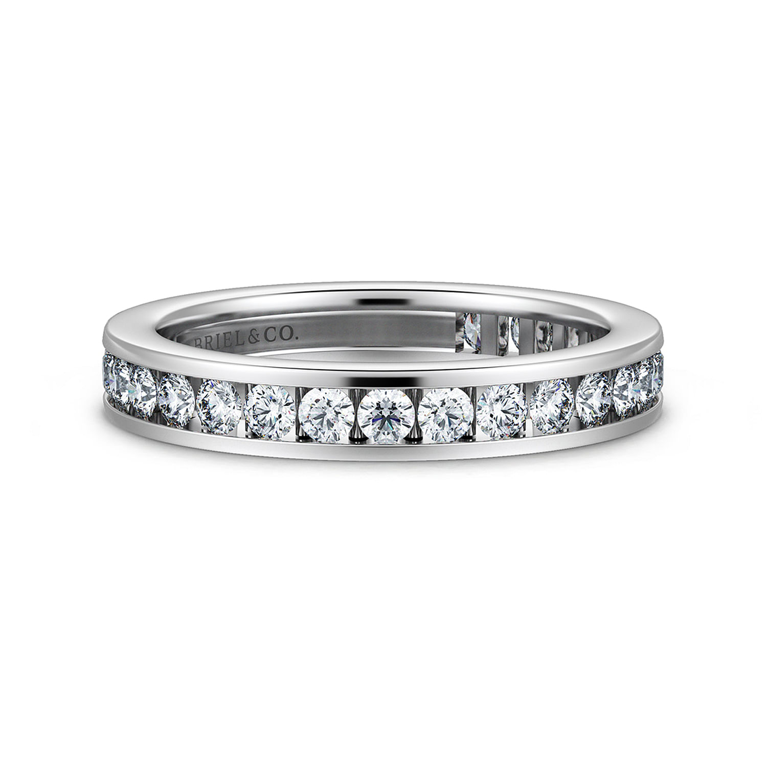 14k White Gold Diamond Eternity Band 14k White Gold Diamond Eternity Band