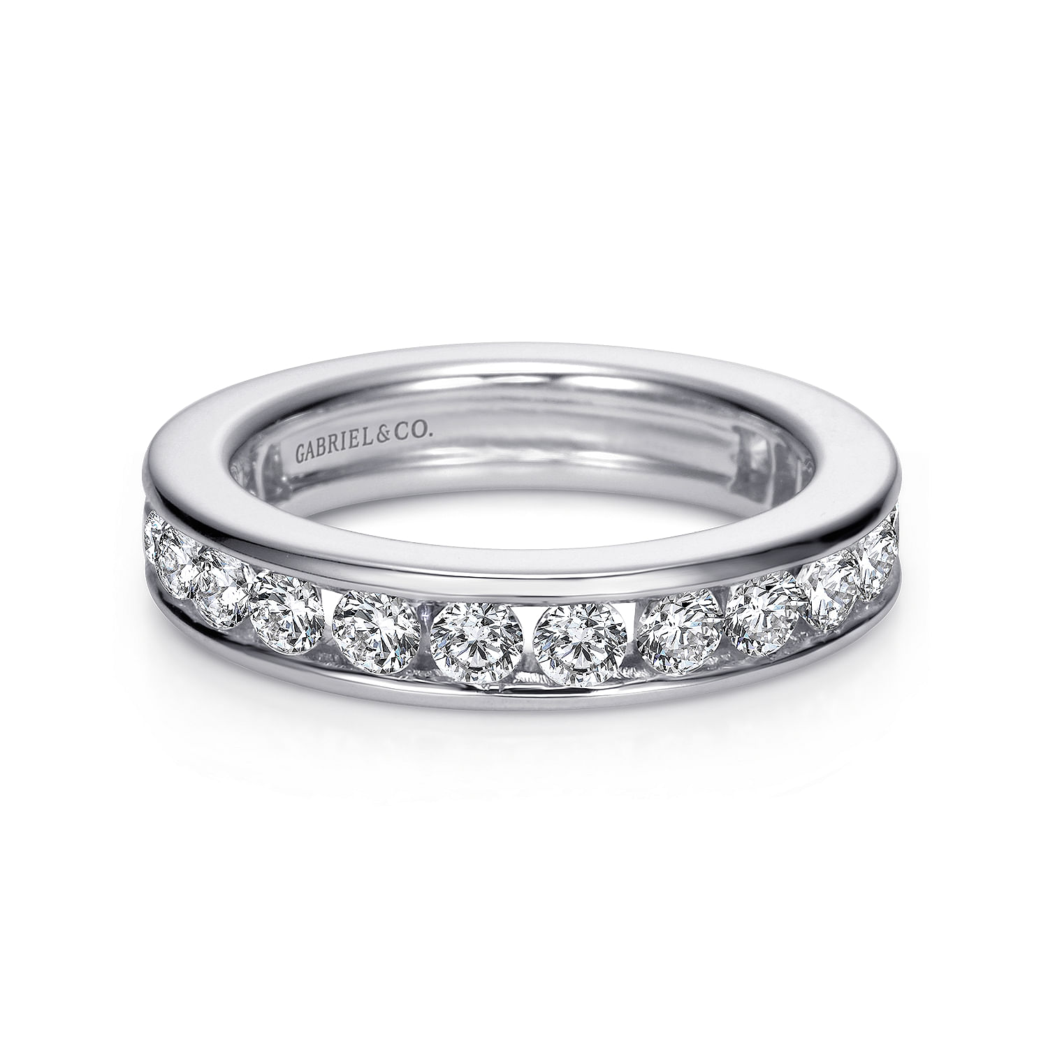14k White Gold Diamond Eternity Band 14k White Gold Diamond Eternity Band