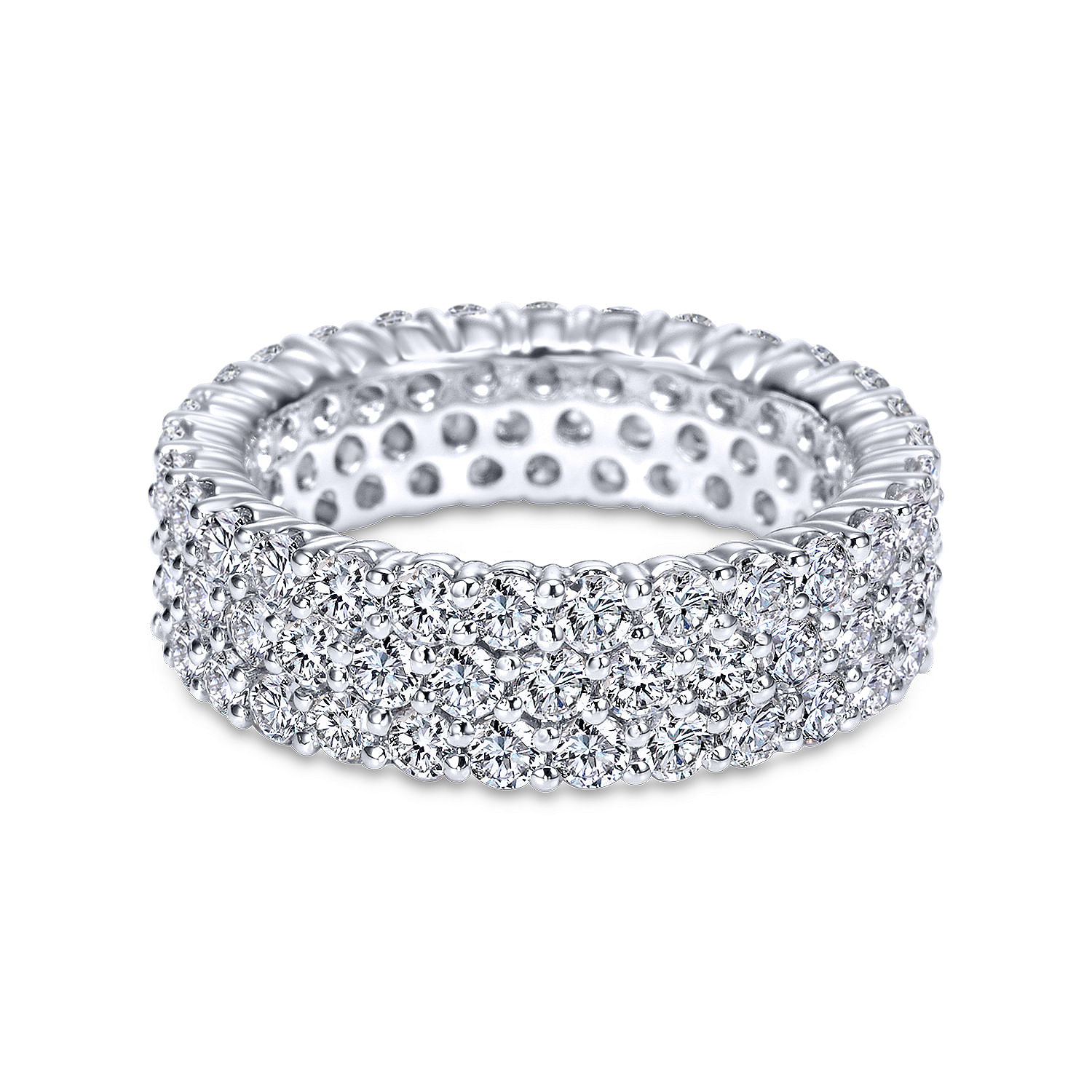 14k White Gold Diamond Eternity Band 14k White Gold Diamond Eternity Band