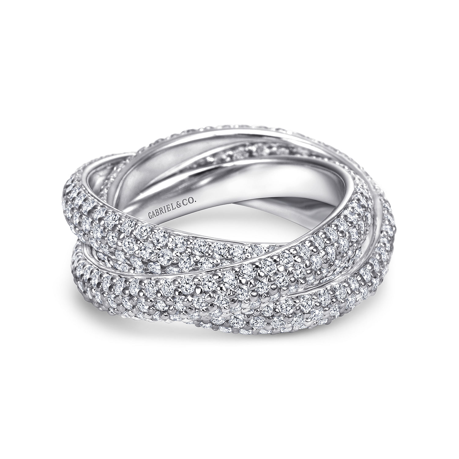 14k White Gold Diamond Eternity Band 14k White Gold Diamond Eternity Band