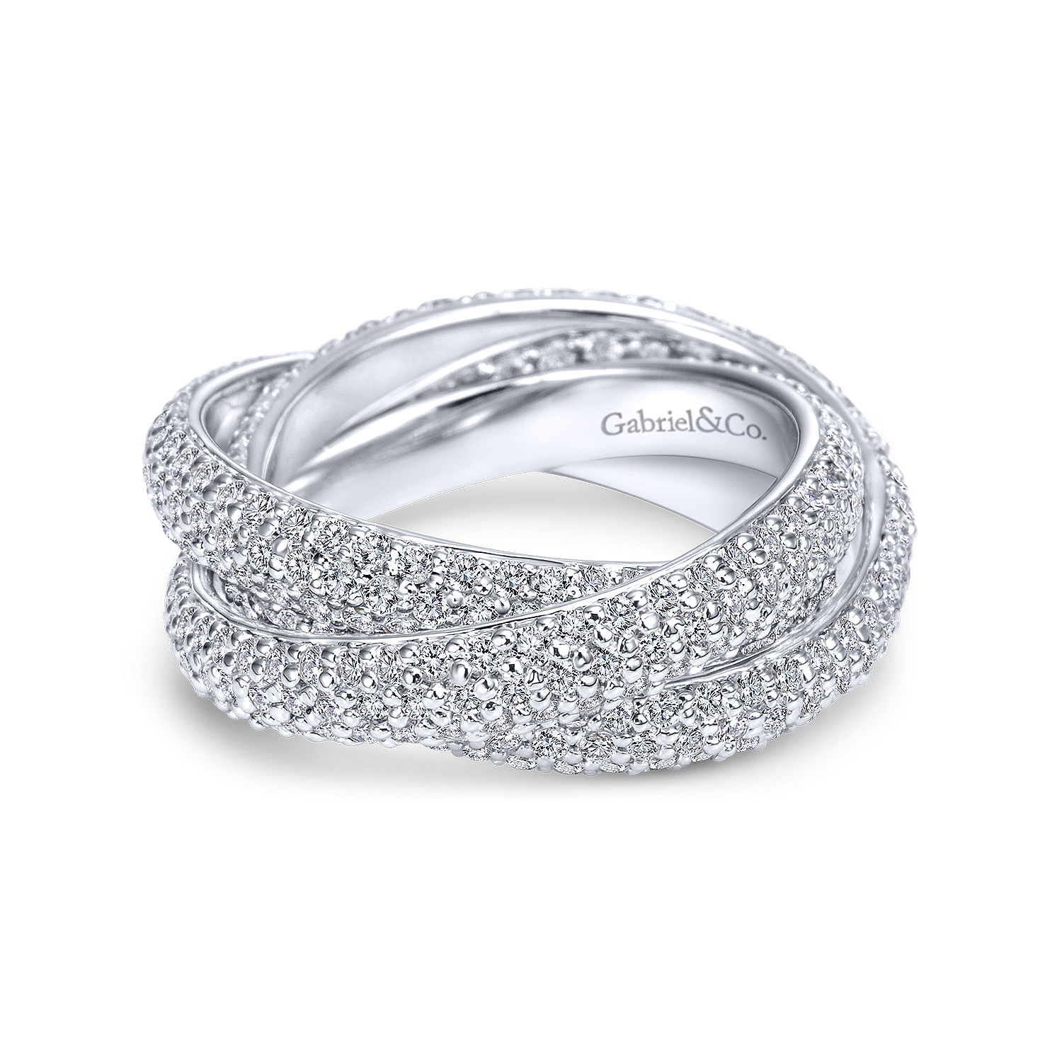 14k White Gold Diamond Eternity Band 14k White Gold Diamond Eternity Band