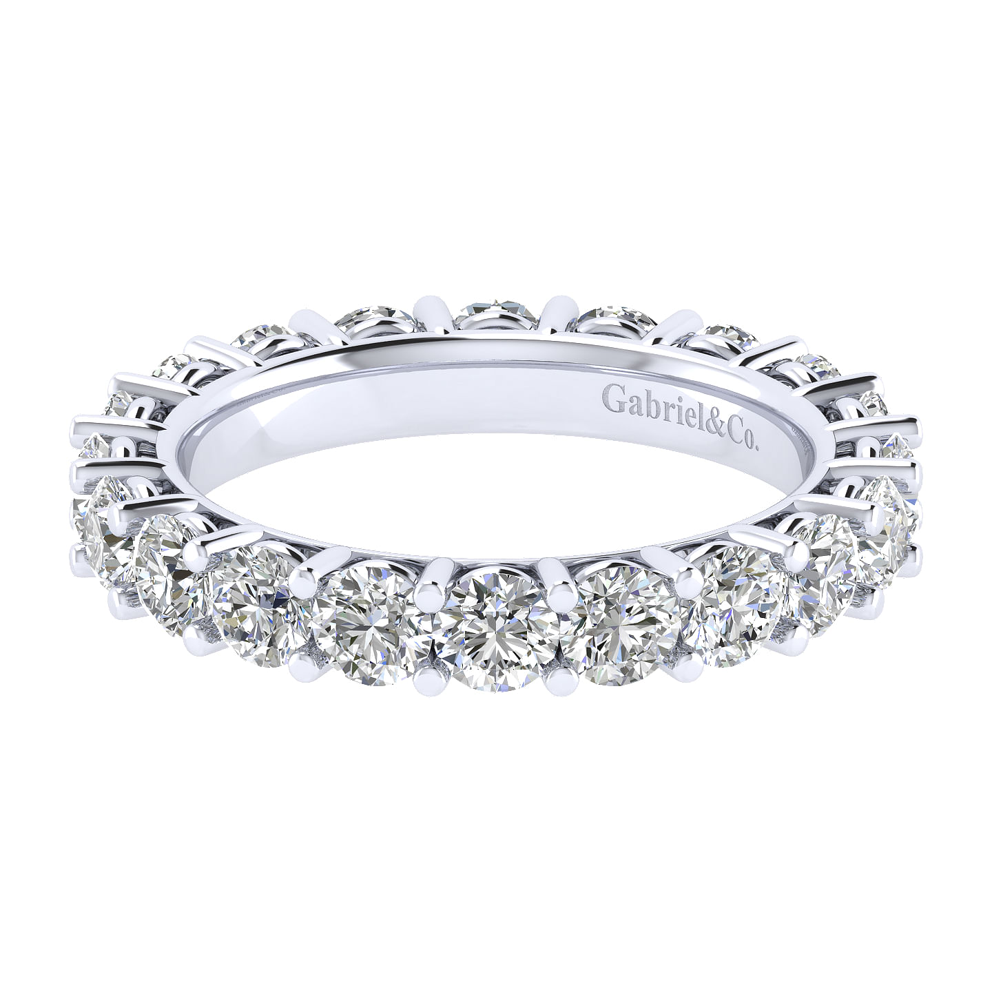 14k White Gold Diamond Eternity Band 14k White Gold Diamond Eternity Band
