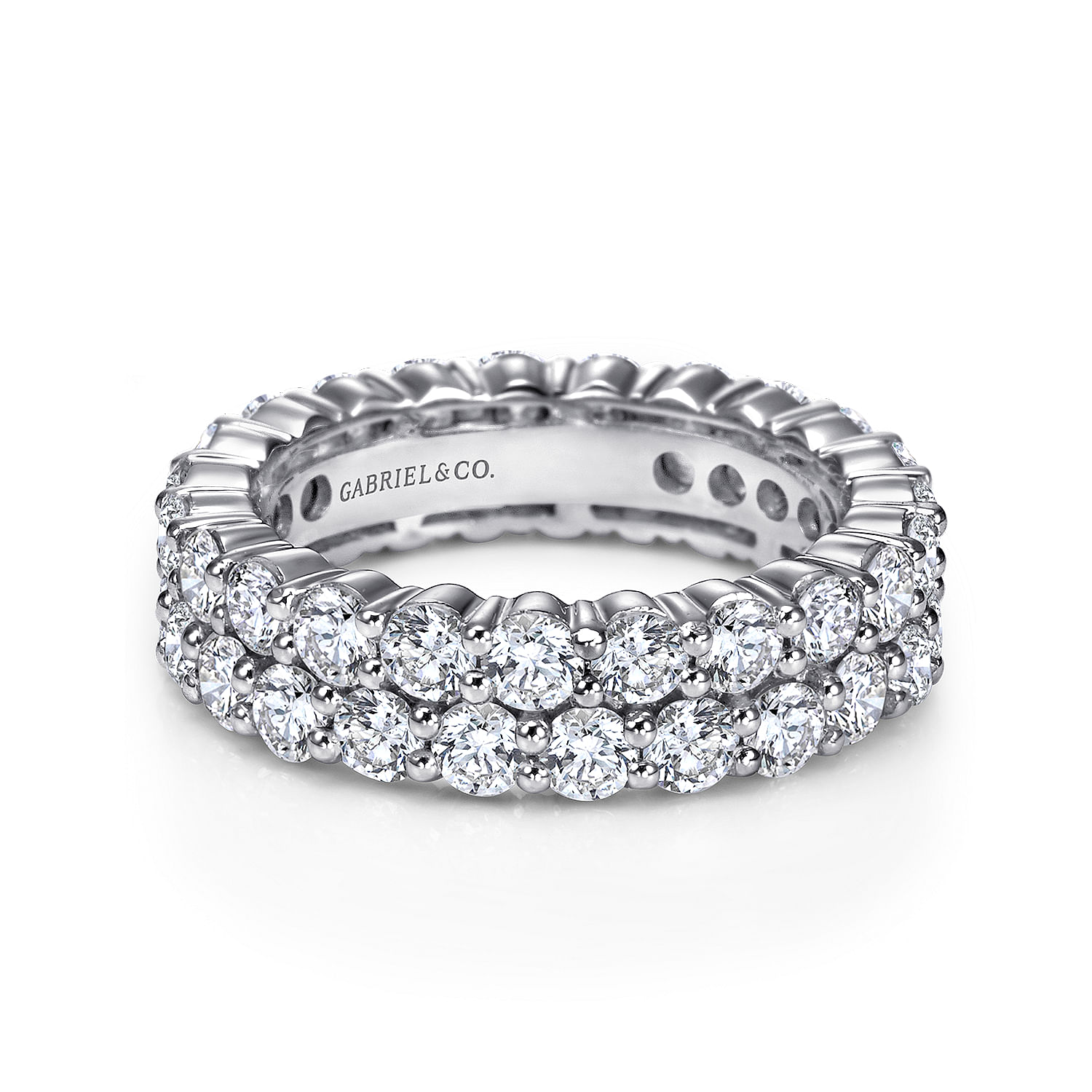 14k White Gold Diamond Eternity Band 14k White Gold Diamond Eternity Band