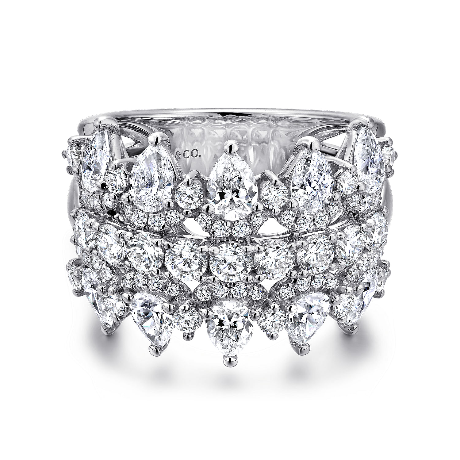 14k White Gold Diamond Fancy 14k White Gold Diamond Fancy