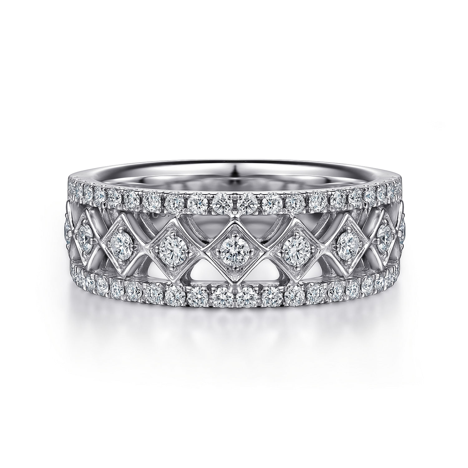 14k White Gold Diamond Fancy 14k White Gold Diamond Fancy