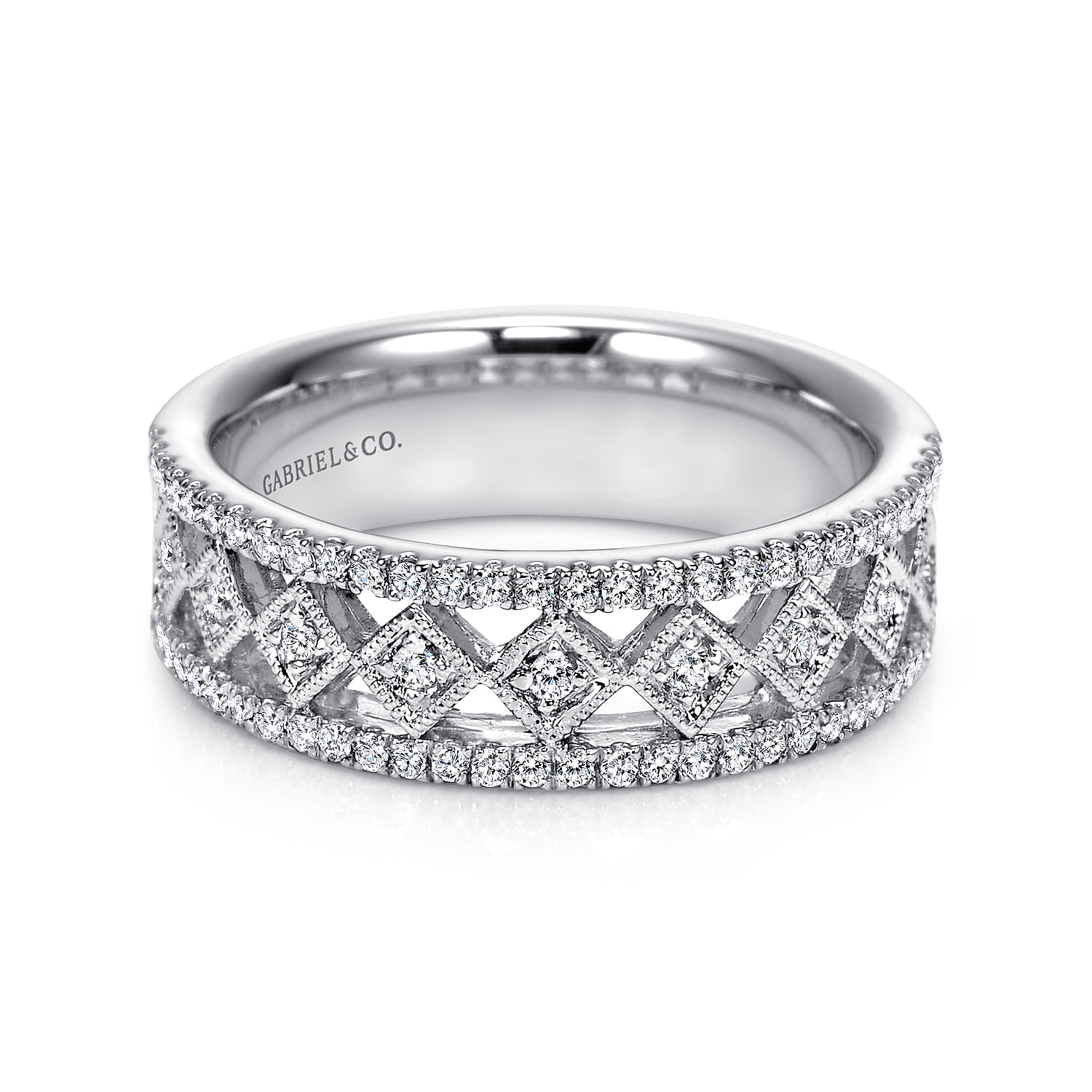 14k White Gold Diamond Fancy 14k White Gold Diamond Fancy