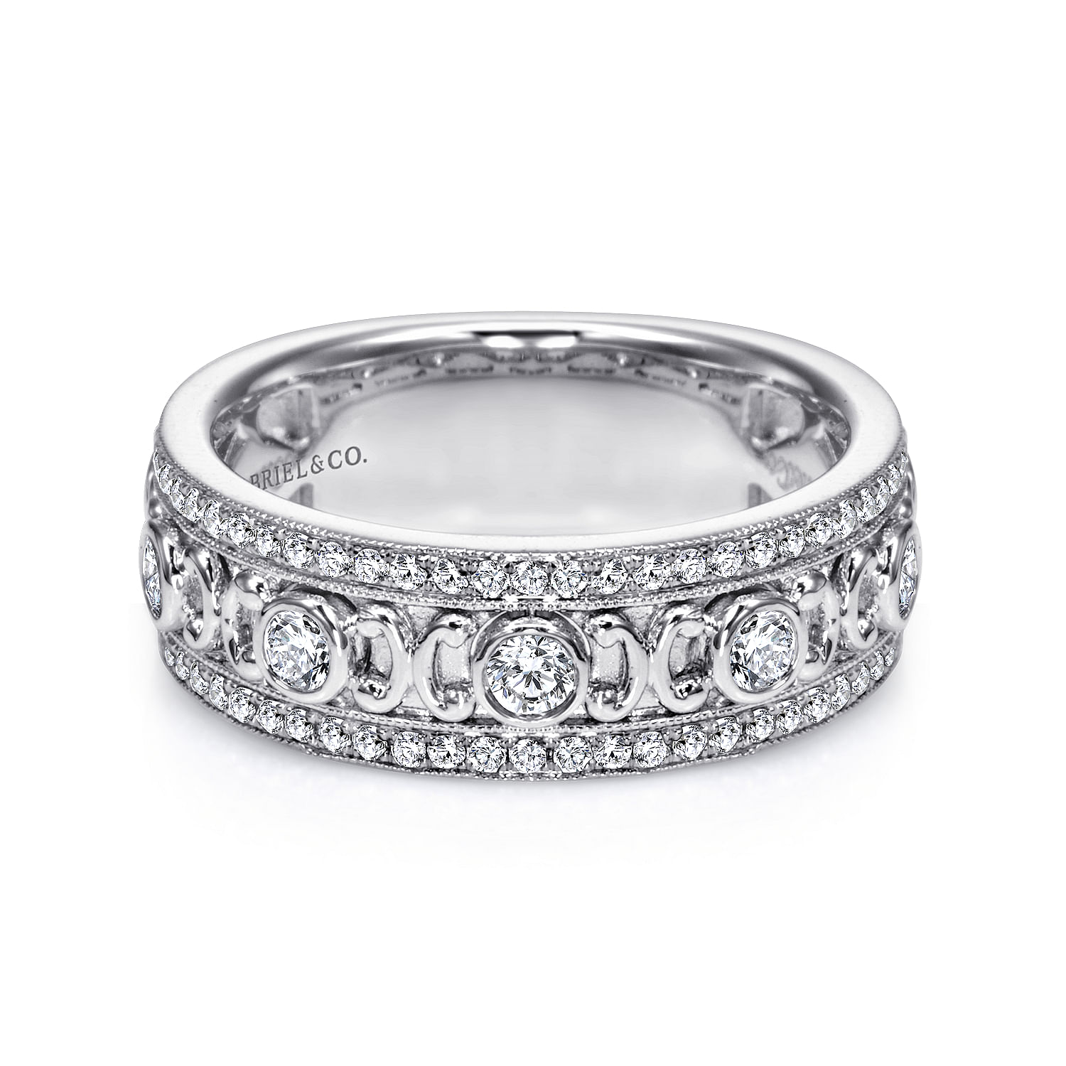 14k White Gold Diamond Fancy 14k White Gold Diamond Fancy