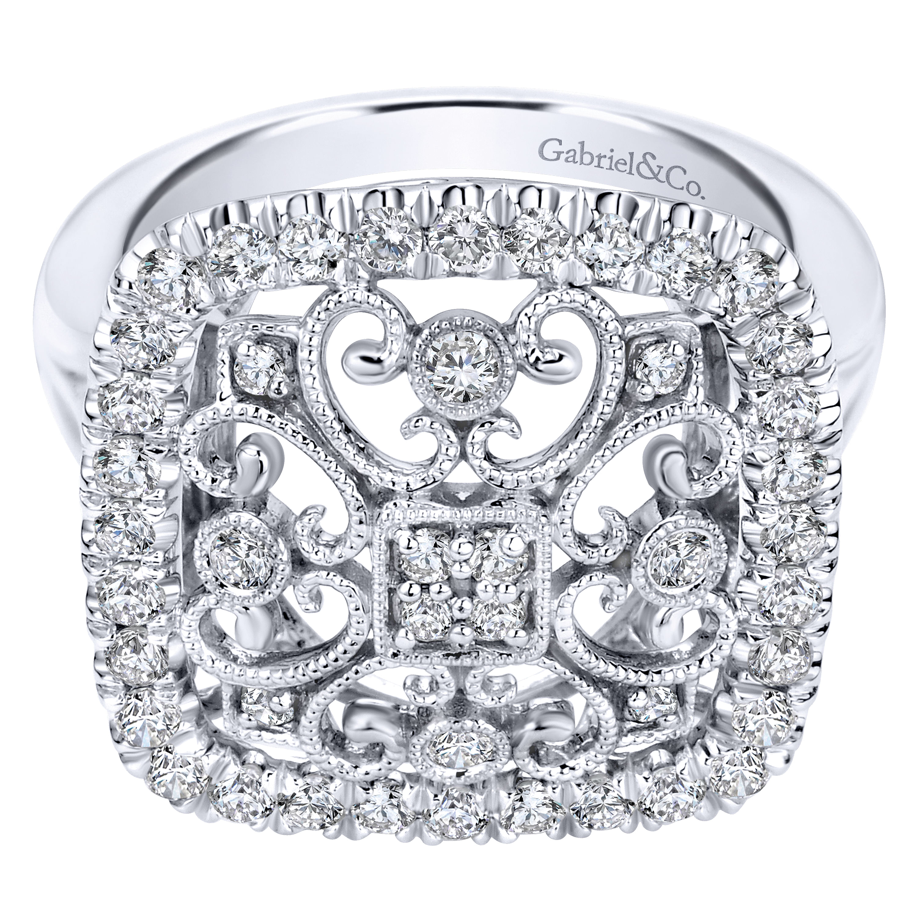 14k White Gold Diamond Fashion 14k White Gold Diamond Fashion