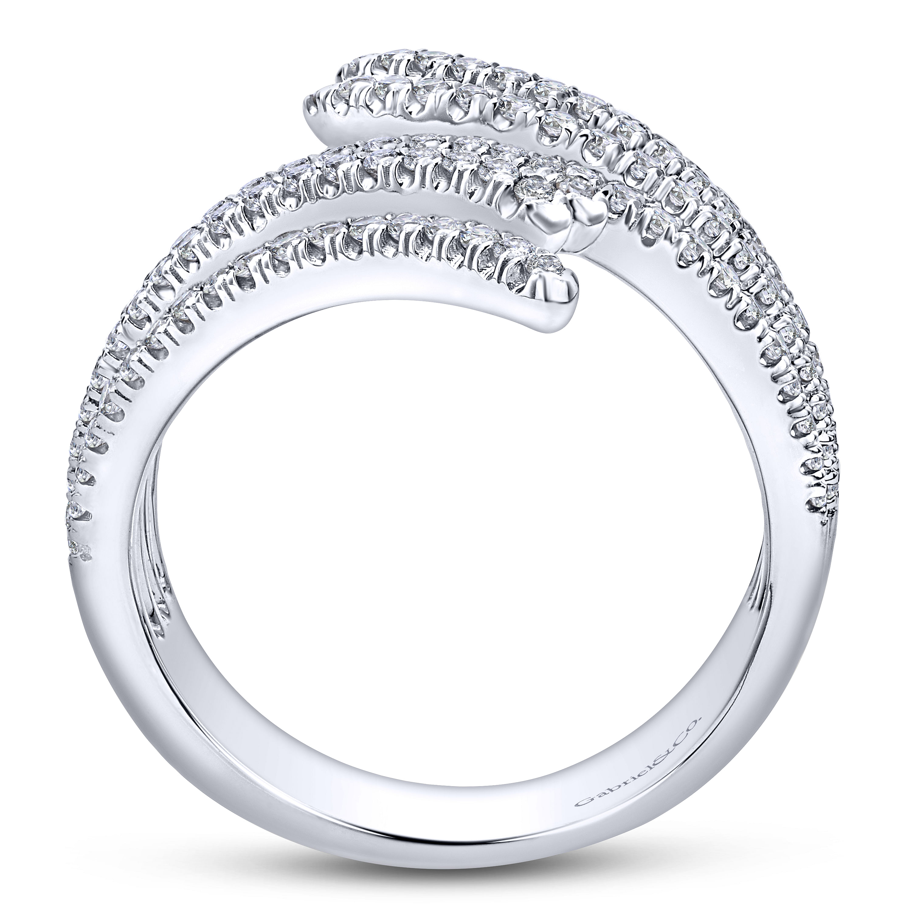 14k White Gold Diamond Fashion Ladies 14k White Gold Diamond Fashion Ladies