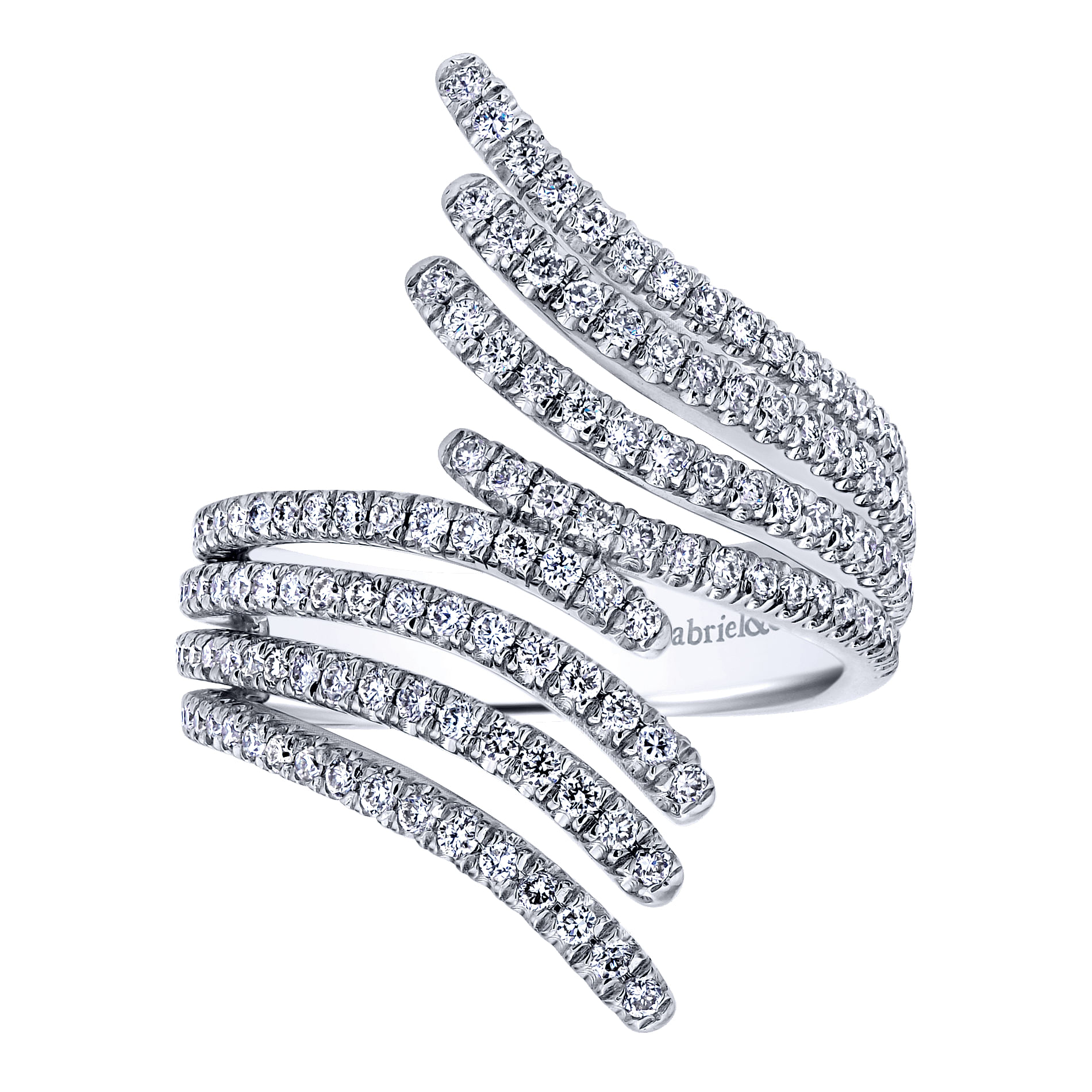 14k White Gold Diamond Fashion Ladies 14k White Gold Diamond Fashion Ladies