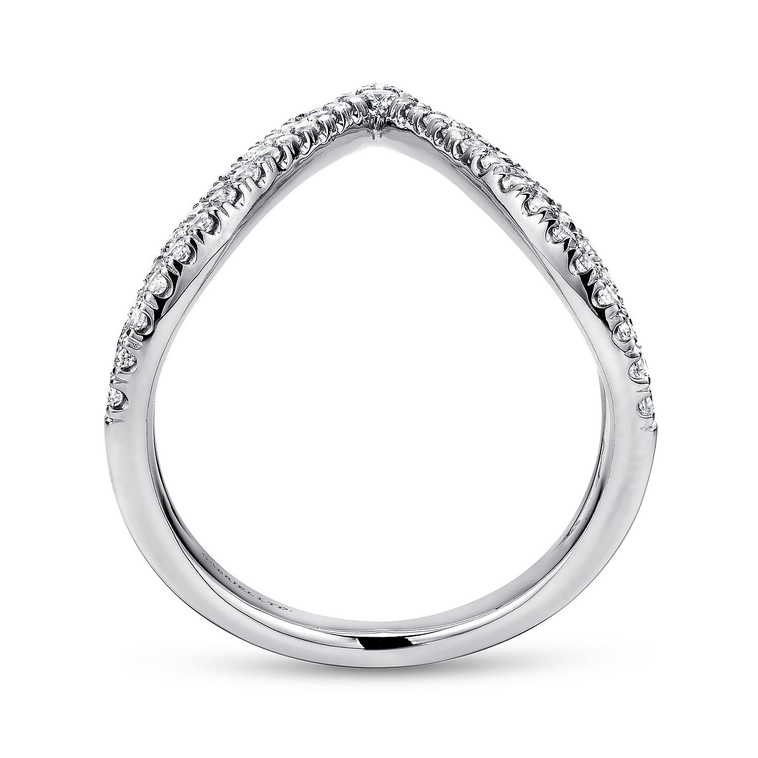 14k White Gold Diamond Fashion Ladies 14k White Gold Diamond Fashion Ladies