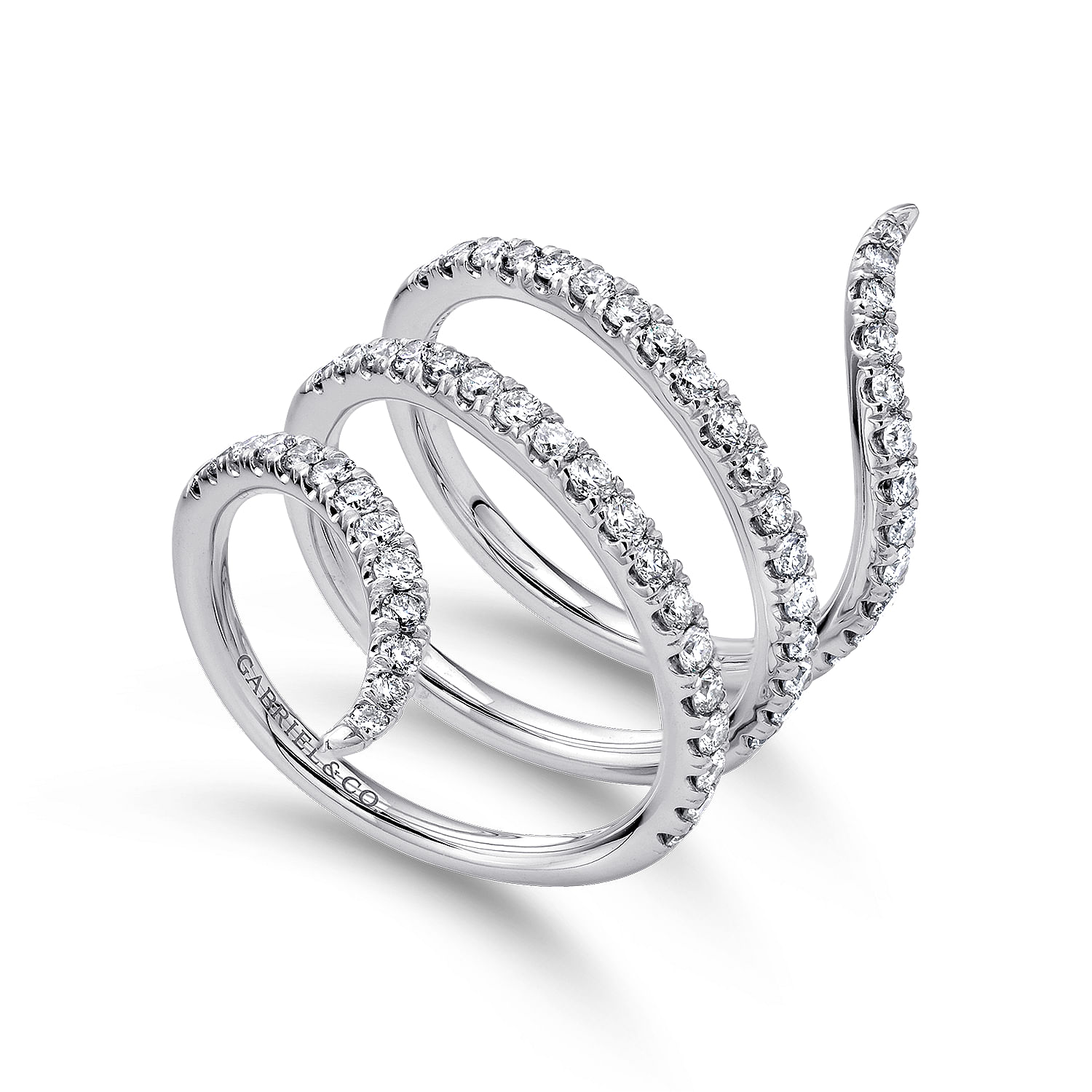 14k White Gold Diamond Fashion Ladies 14k White Gold Diamond Fashion Ladies