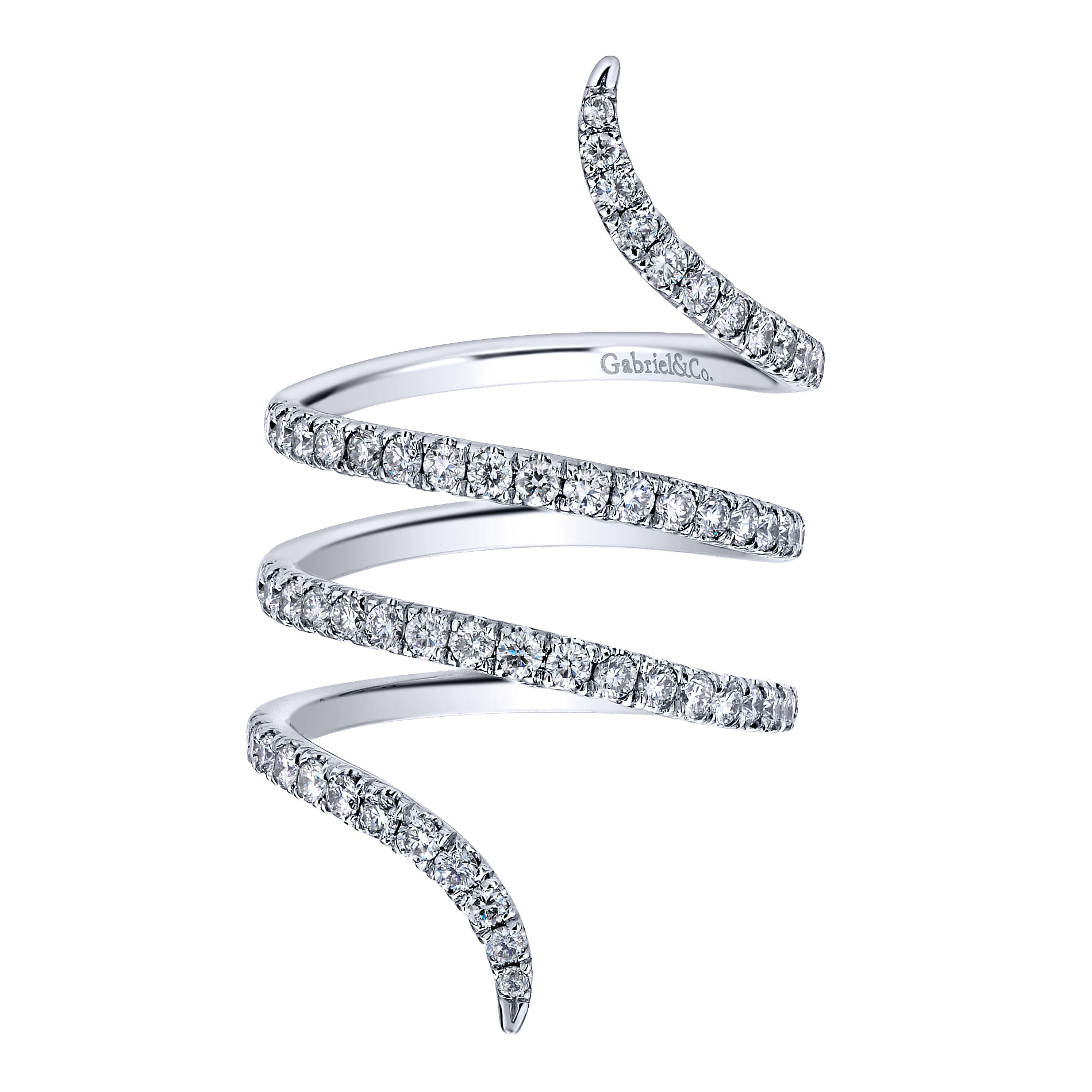 14k White Gold Diamond Fashion Ladies 14k White Gold Diamond Fashion Ladies