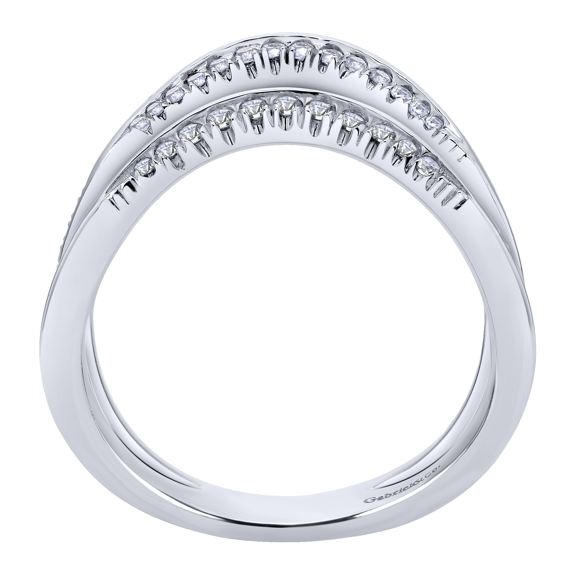 14k White Gold Diamond Fashion Ladies 14k White Gold Diamond Fashion Ladies