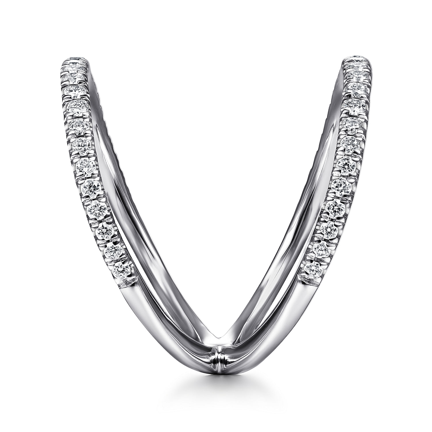14k White Gold Diamond Fashion Ladies 14k White Gold Diamond Fashion Ladies