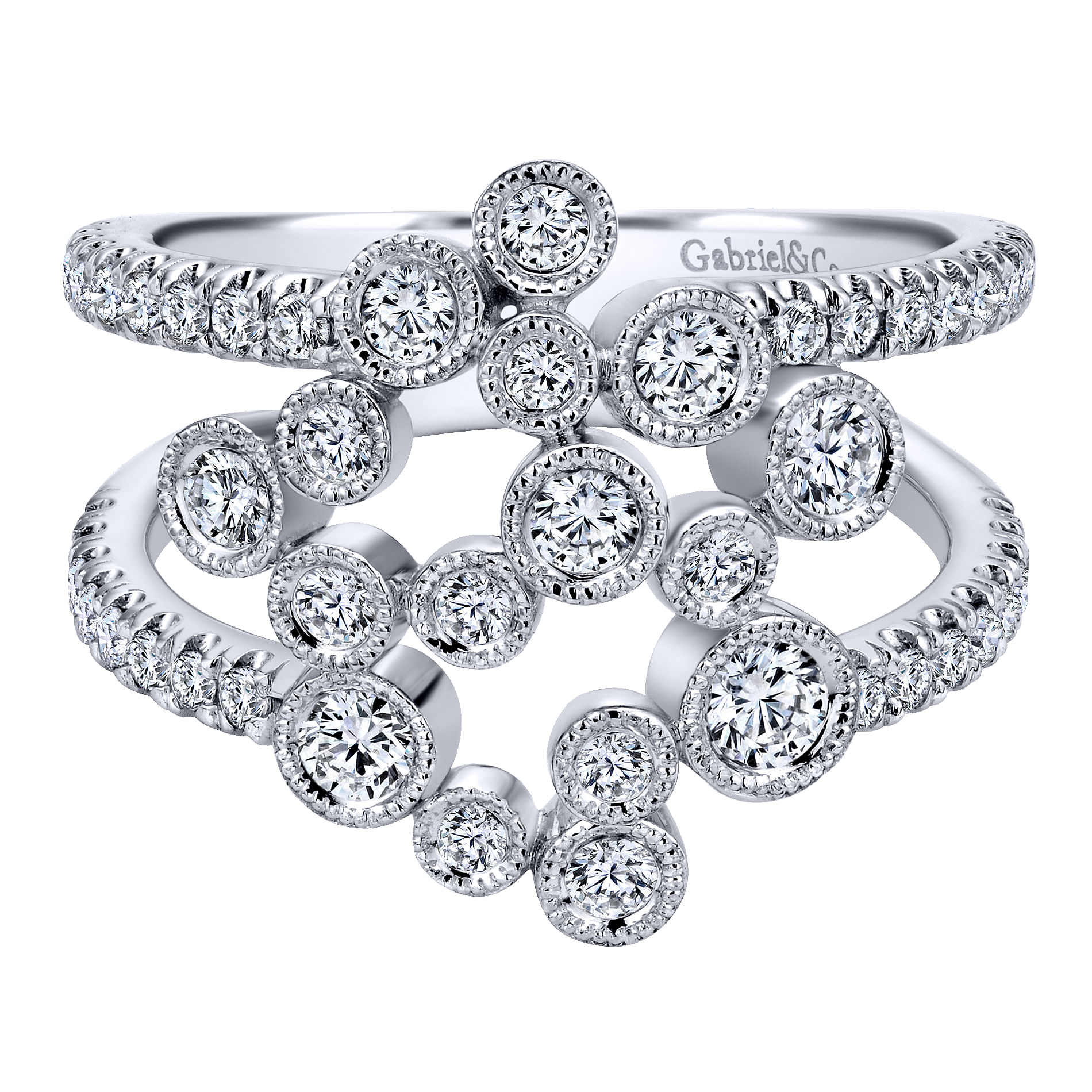 14k White Gold Diamond Fashion 14k White Gold Diamond Fashion