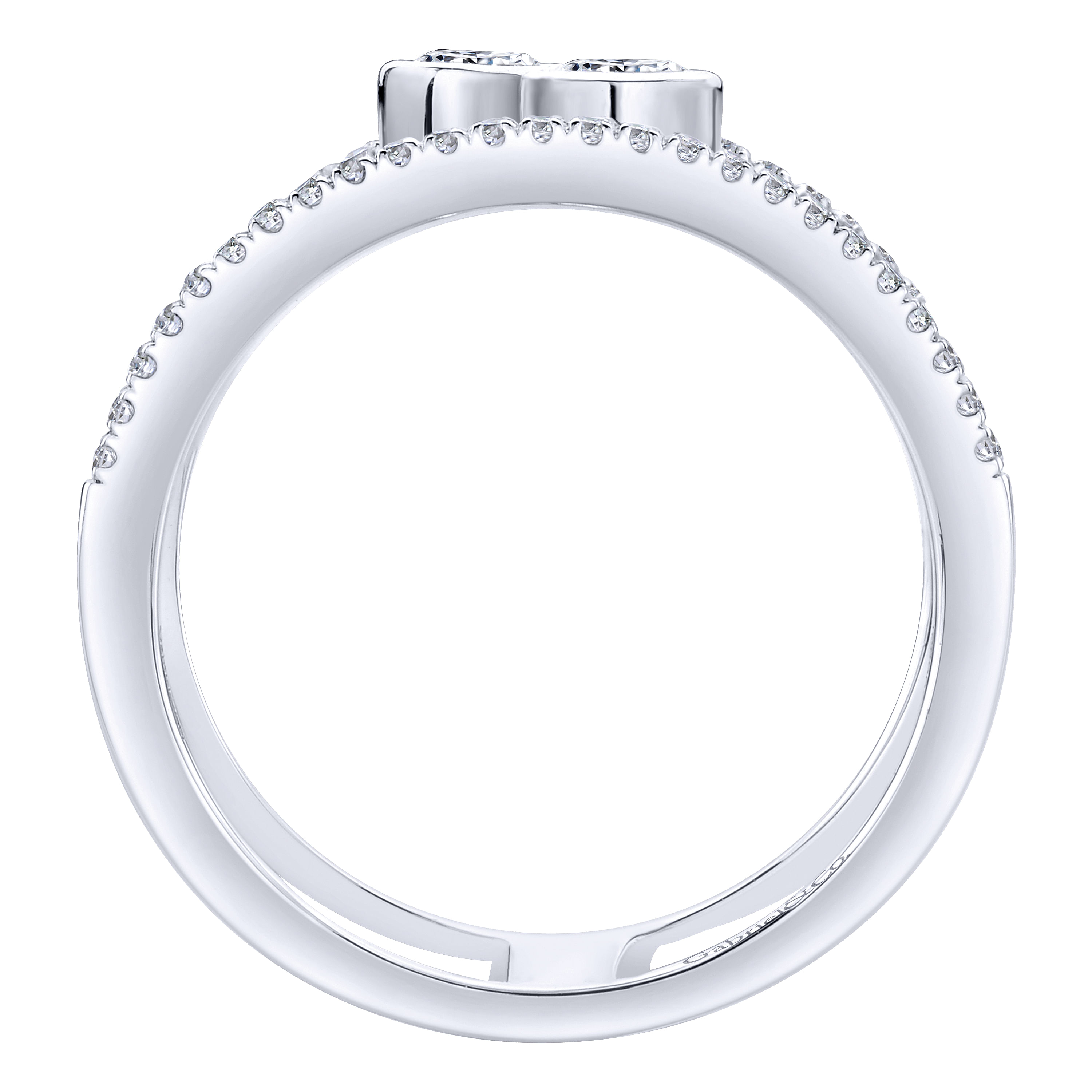 14k White Gold Diamond Fashion Ladies 14k White Gold Diamond Fashion Ladies