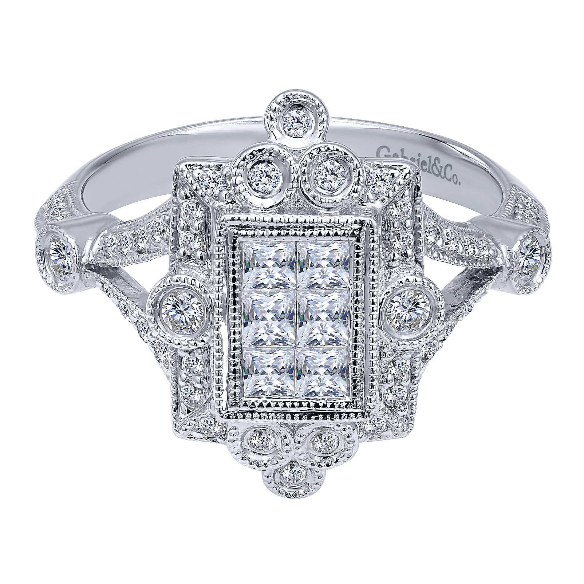 14k White Gold Diamond Fashion 14k White Gold Diamond Fashion