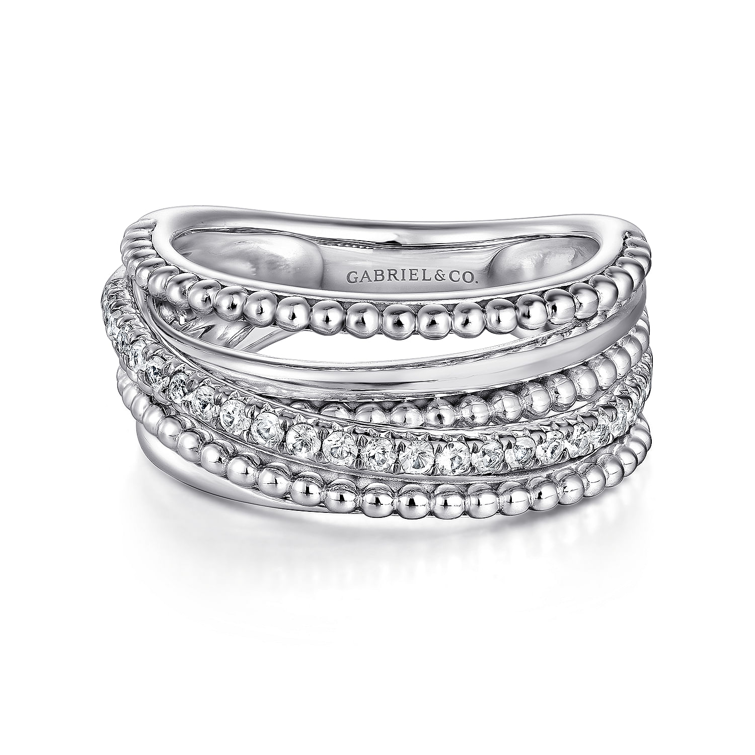 14k White Gold Diamond Fashion 14k White Gold Diamond Fashion