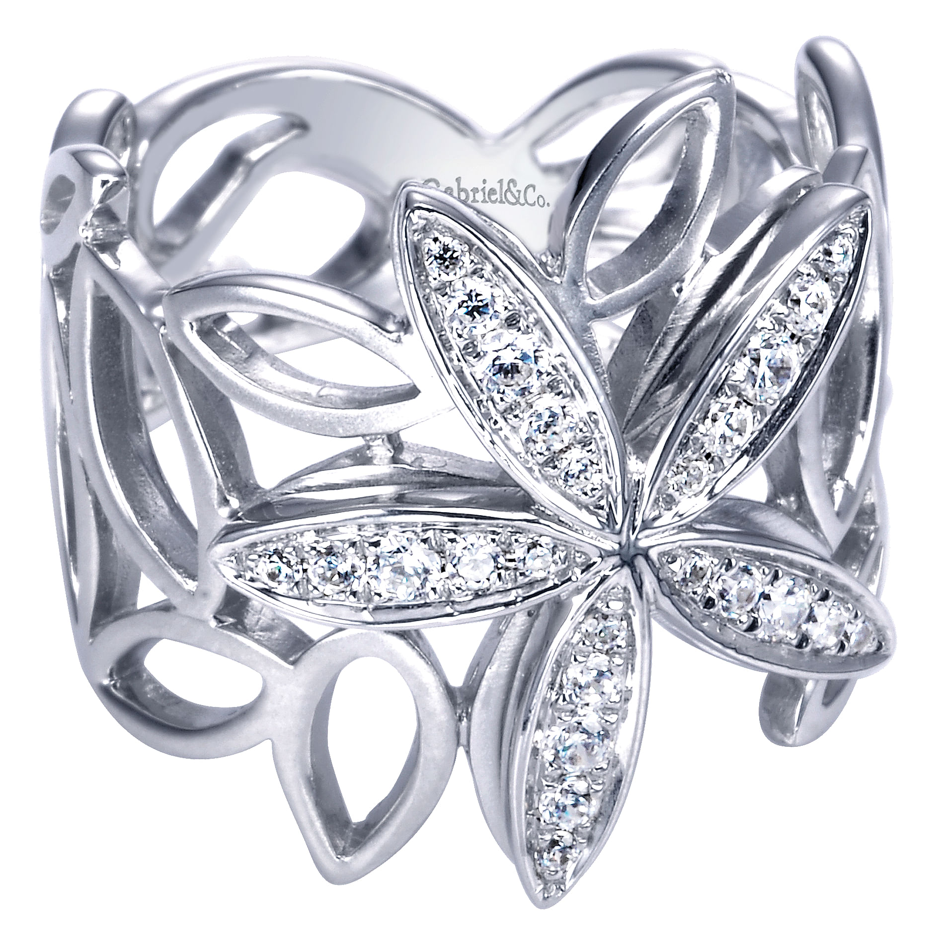 14k White Gold Diamond Fashion 14k White Gold Diamond Fashion