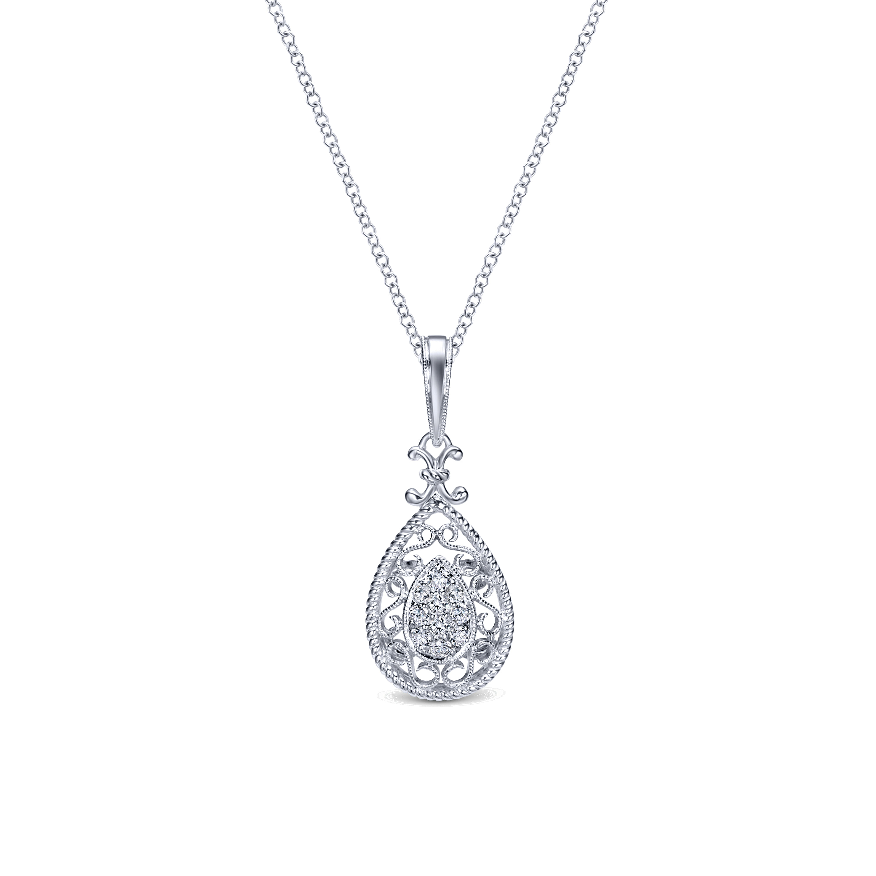 14k White Gold Diamond Fashion 14k White Gold Diamond Fashion