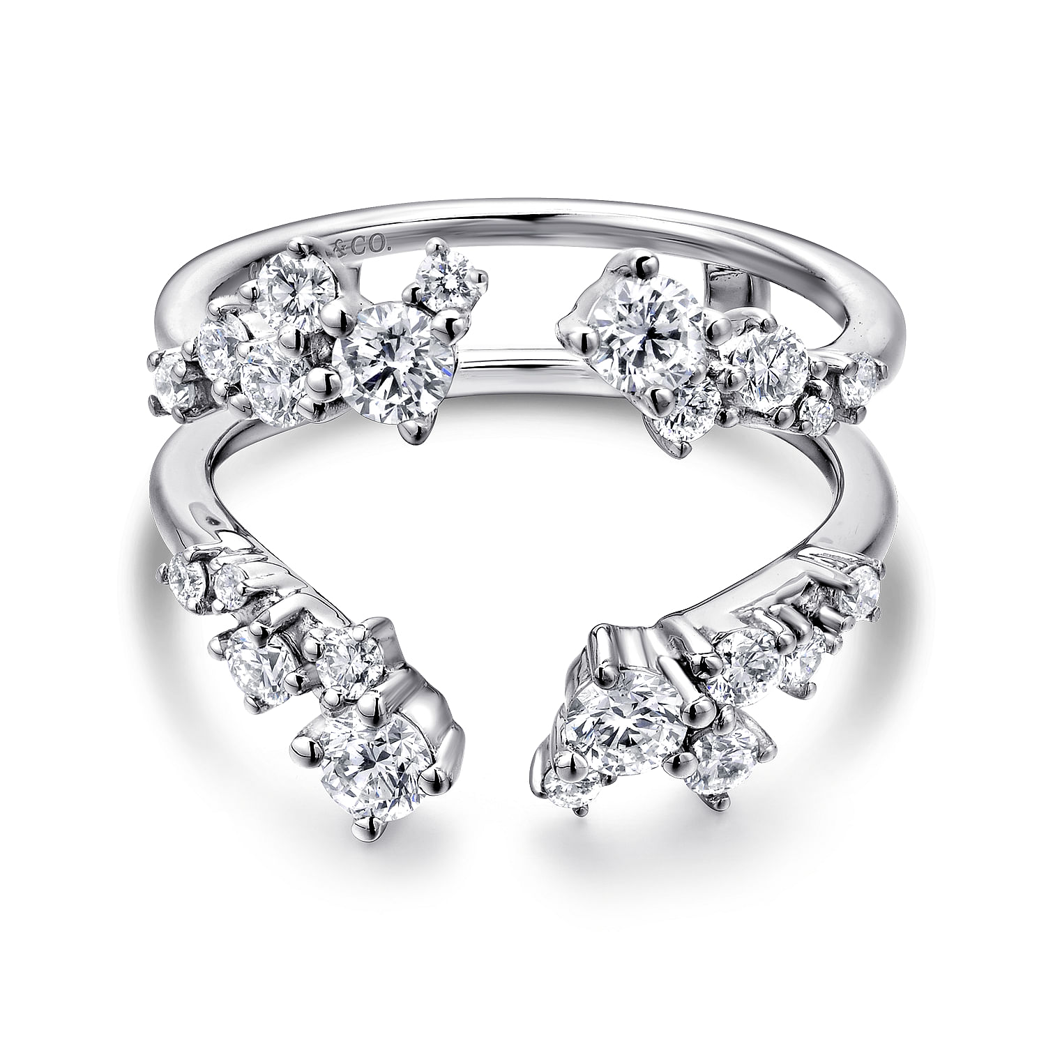 14k White Gold Diamond Jacket 14k White Gold Diamond Jacket