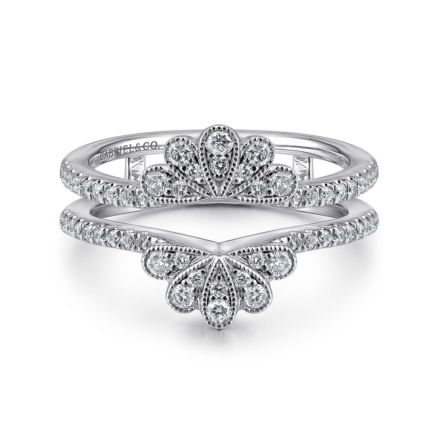 14k White Gold Diamond Jacket 14k White Gold Diamond Jacket