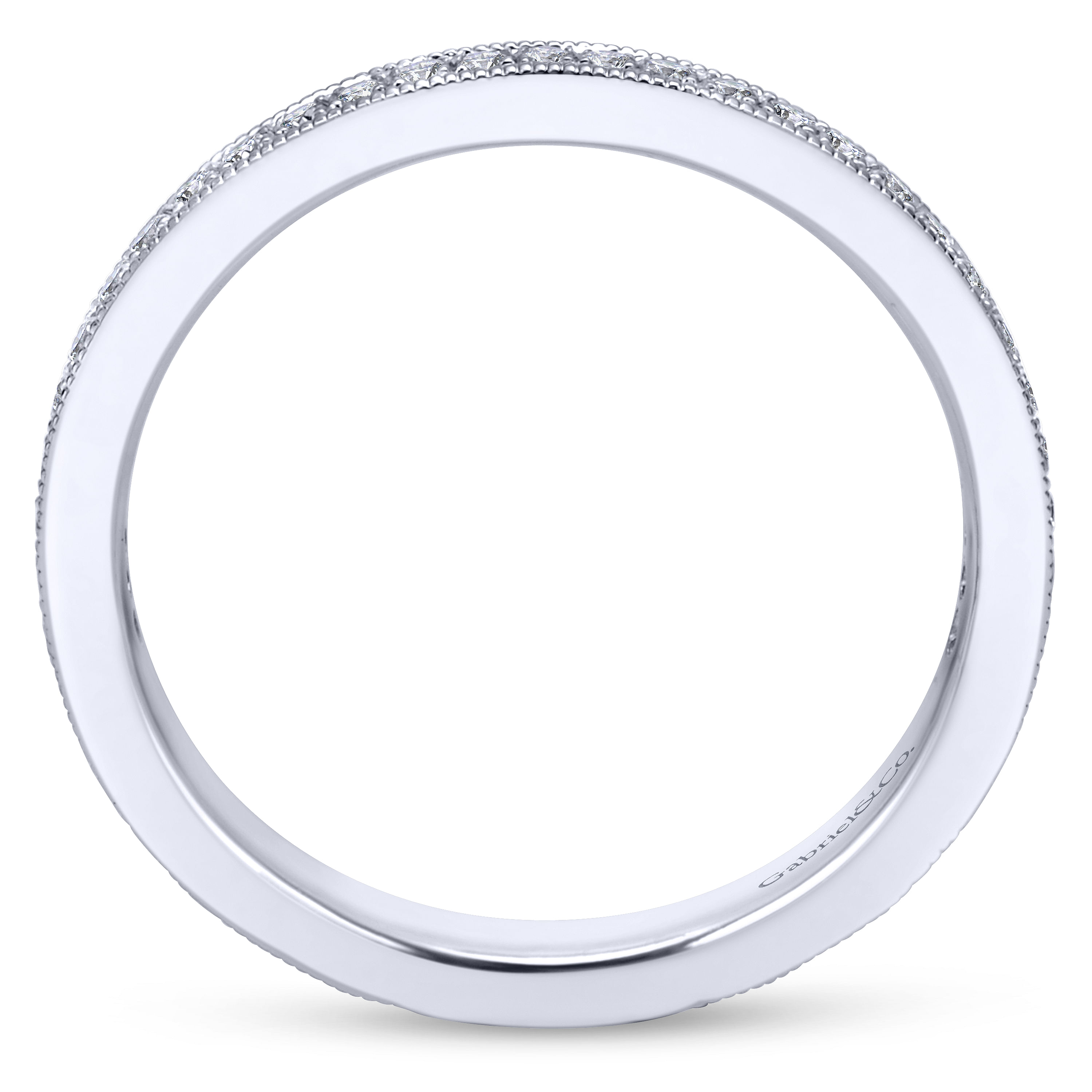 14k White Gold Diamond Midi Ladies 14k White Gold Diamond Midi Ladies