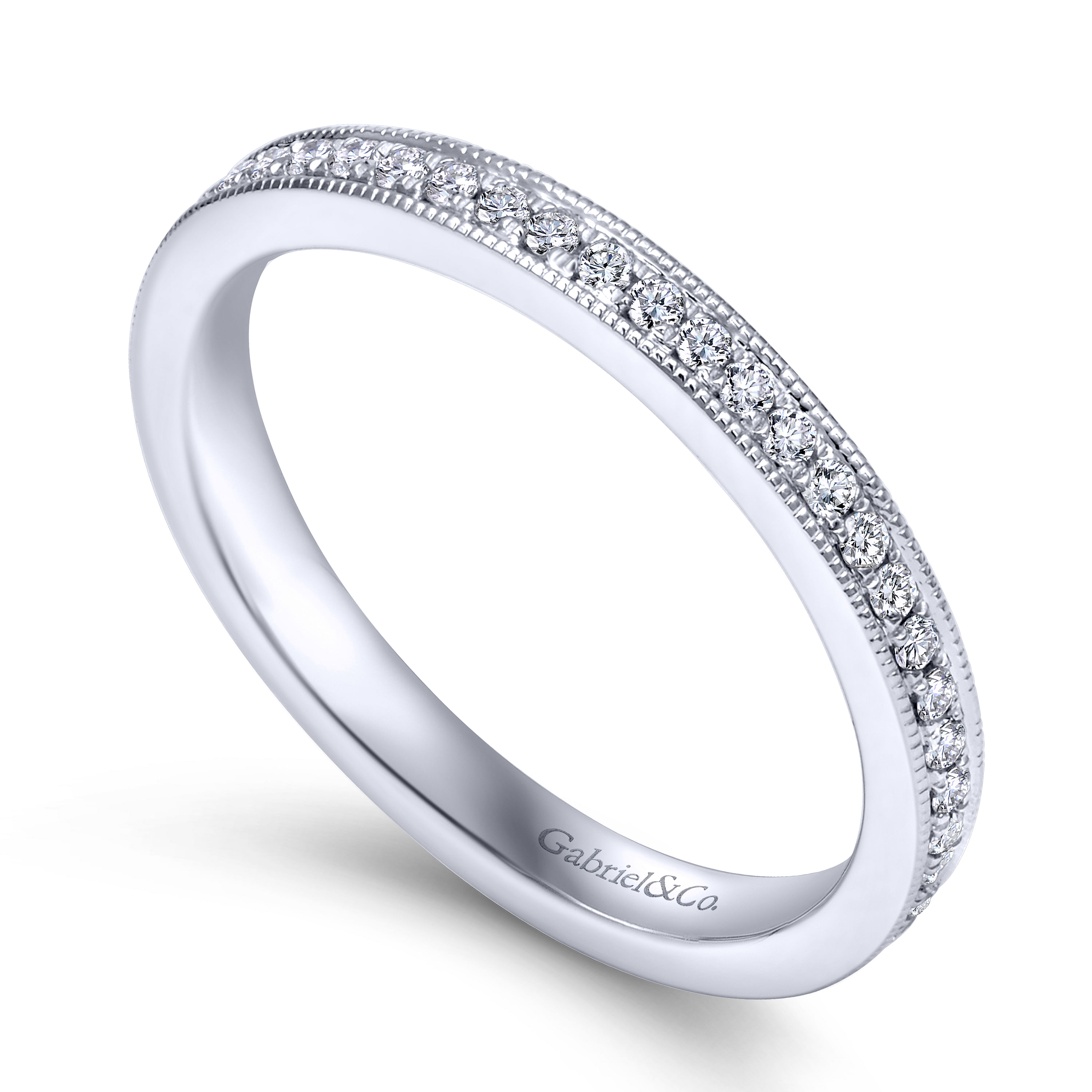 14k White Gold Diamond Midi Ladies 14k White Gold Diamond Midi Ladies