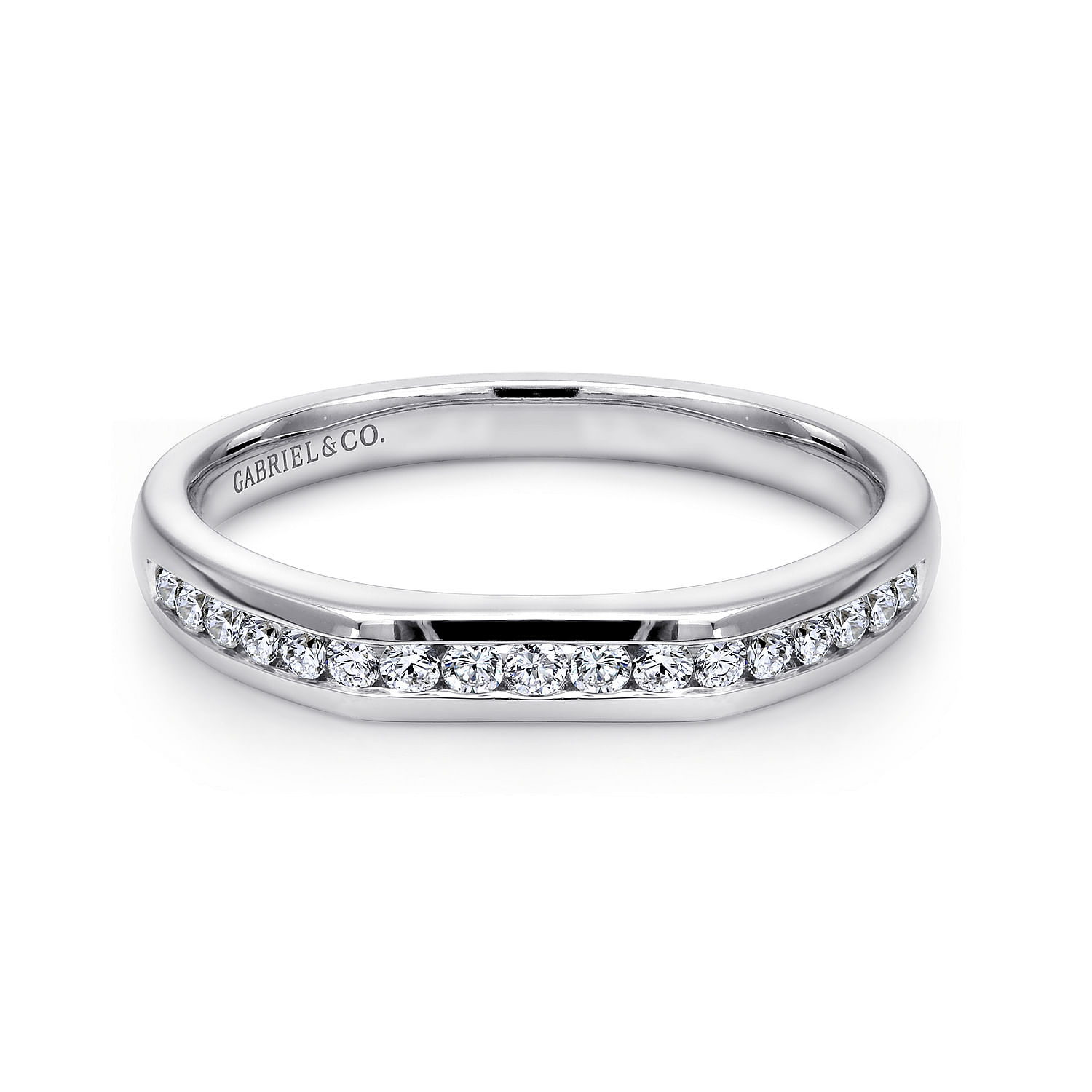 14k White Gold Diamond Straight 14k White Gold Diamond Straight