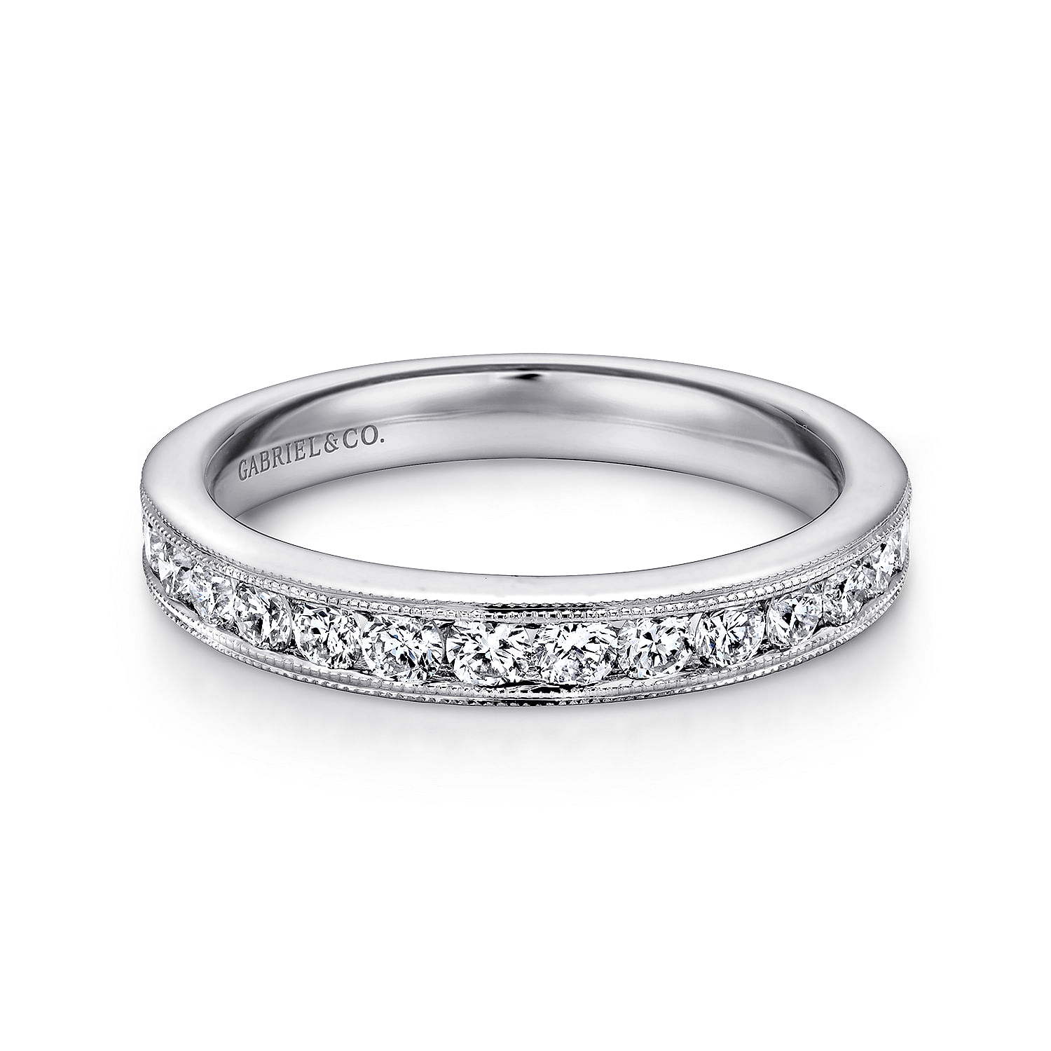 14k White Gold Diamond Straight 14k White Gold Diamond Straight
