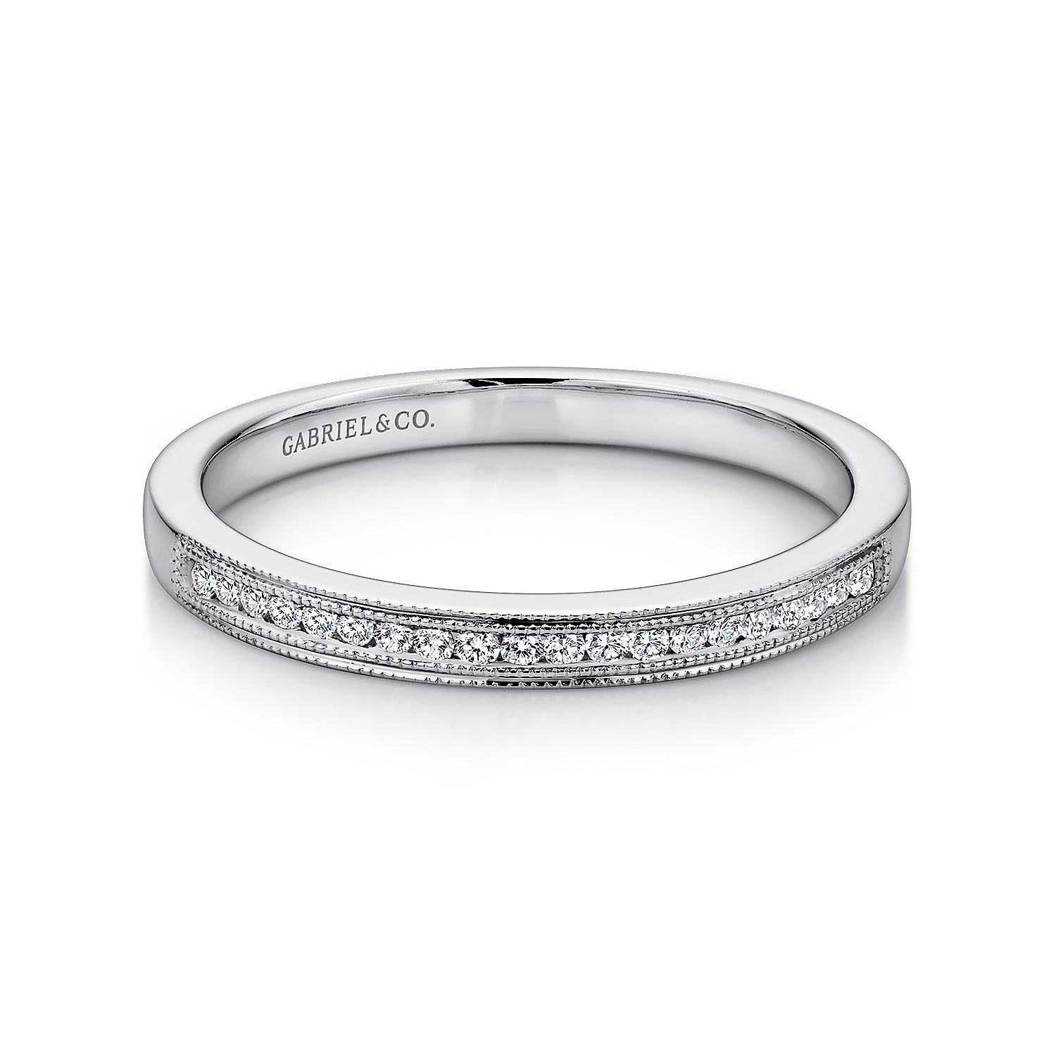 14k White Gold Diamond Straight 14k White Gold Diamond Straight