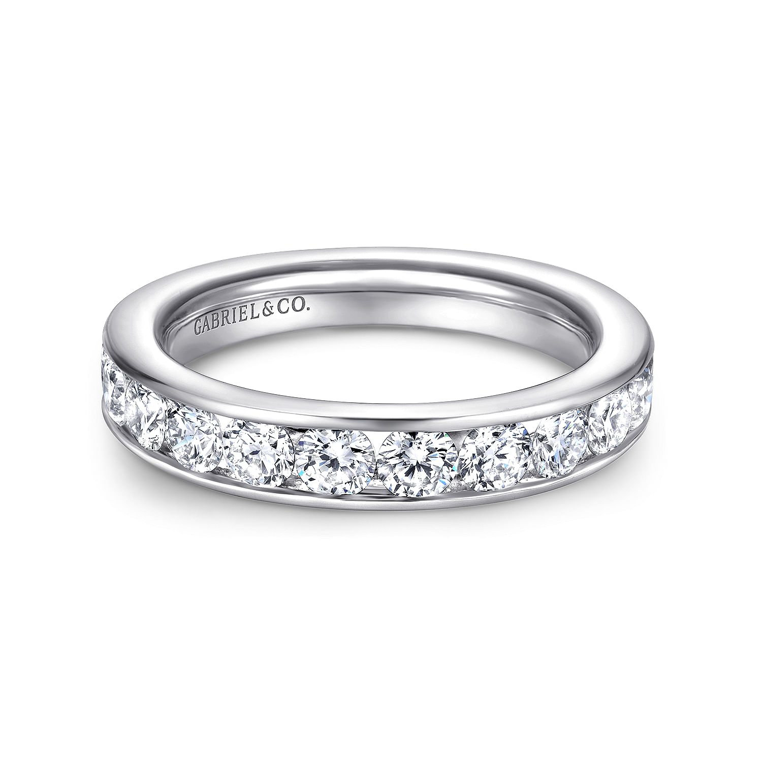 14k White Gold Diamond Straight 14k White Gold Diamond Straight