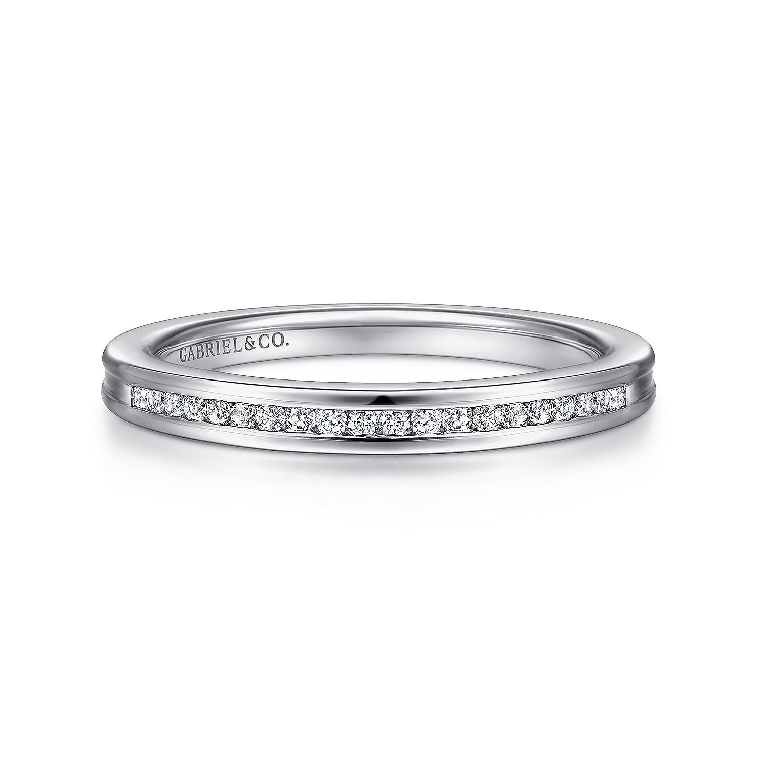14k White Gold Diamond Straight 14k White Gold Diamond Straight