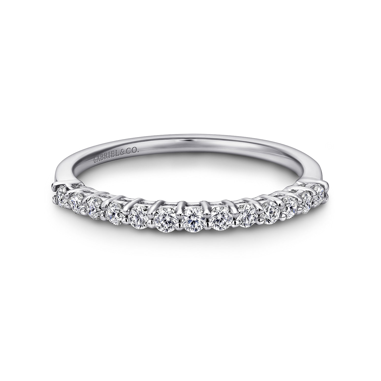 14k White Gold Diamond Straight 14k White Gold Diamond Straight