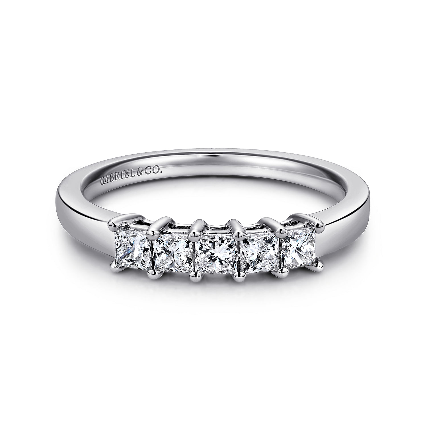 14k White Gold Diamond Straight 14k White Gold Diamond Straight