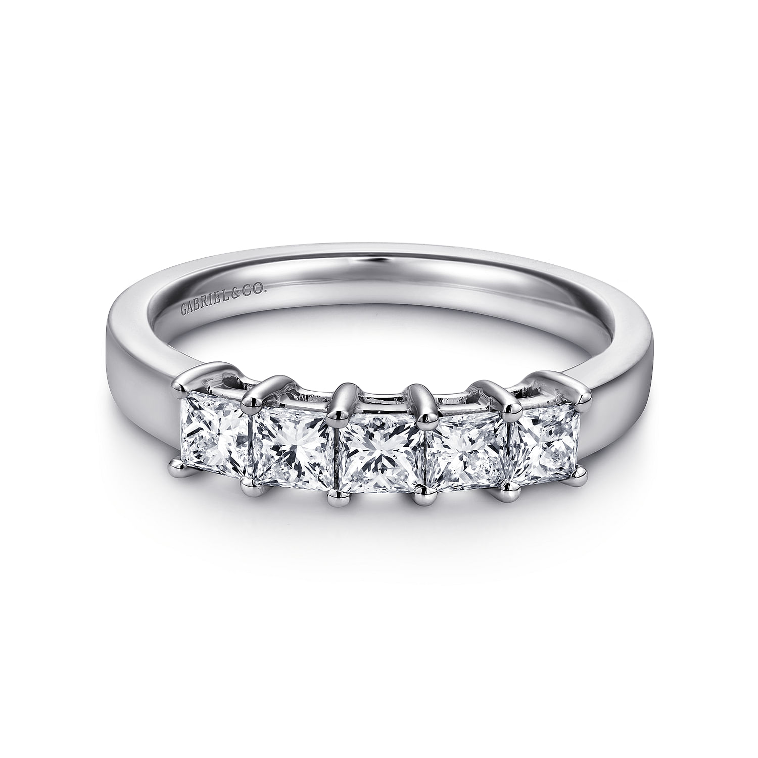 14k White Gold Diamond Straight 14k White Gold Diamond Straight