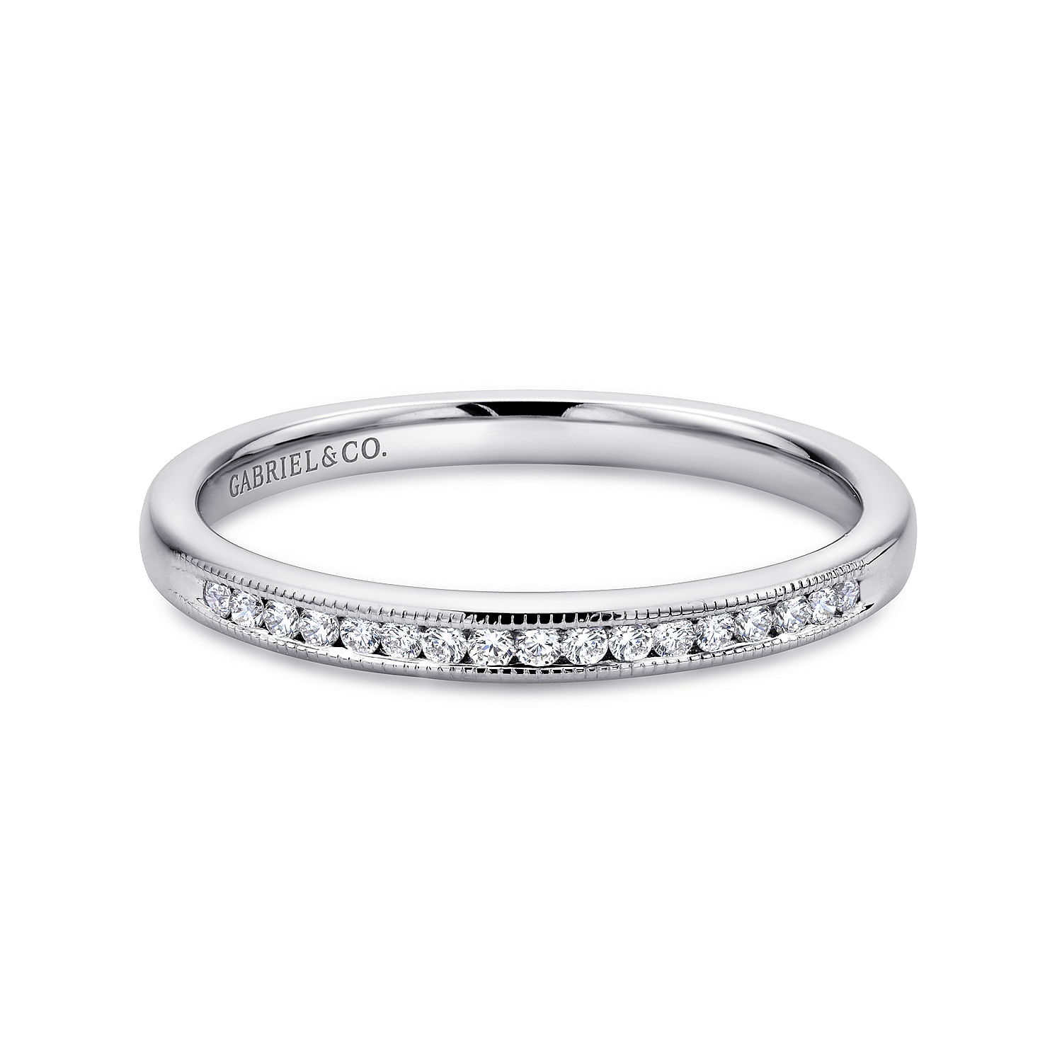 14k White Gold Diamond Straight 14k White Gold Diamond Straight