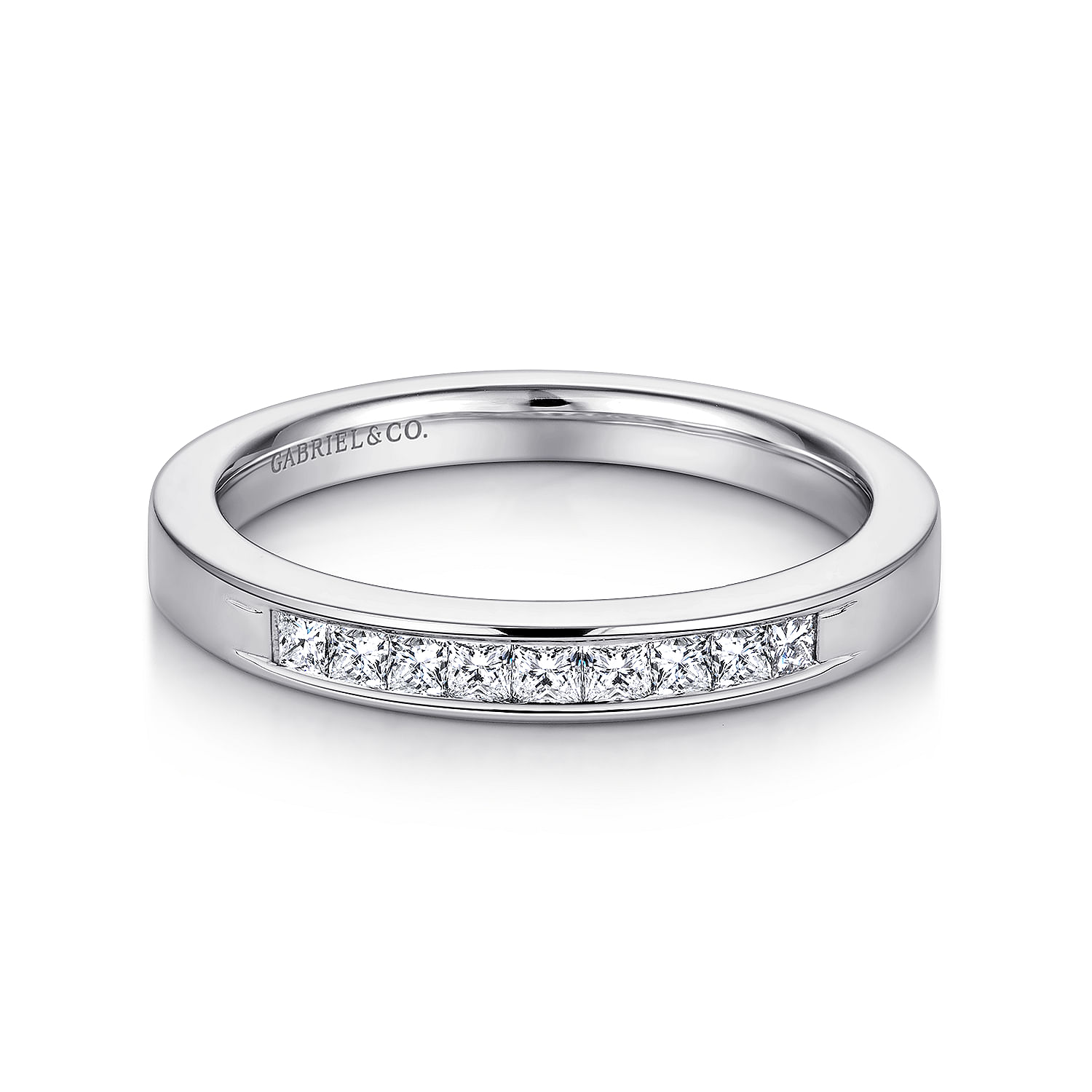 14k White Gold Diamond Straight 14k White Gold Diamond Straight