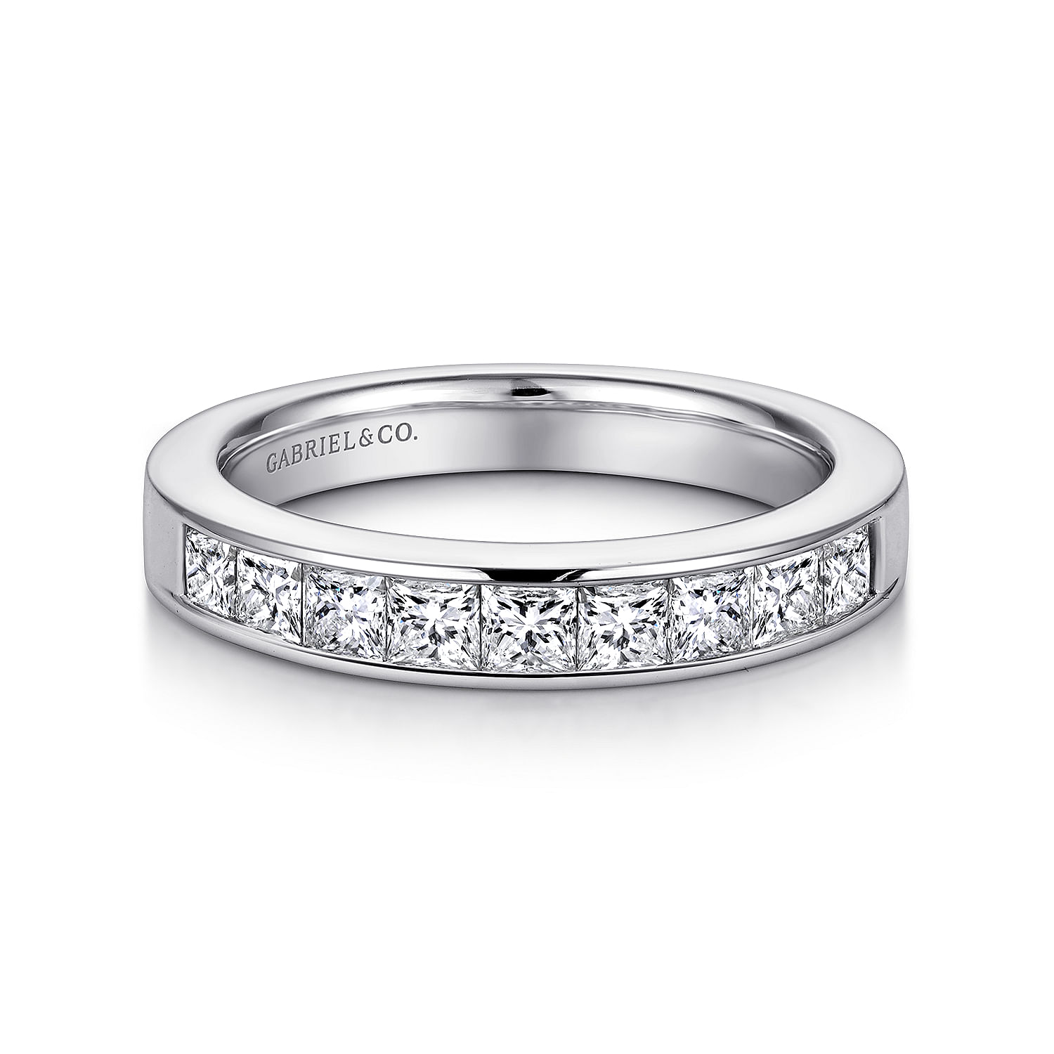 14k White Gold Diamond Straight 14k White Gold Diamond Straight