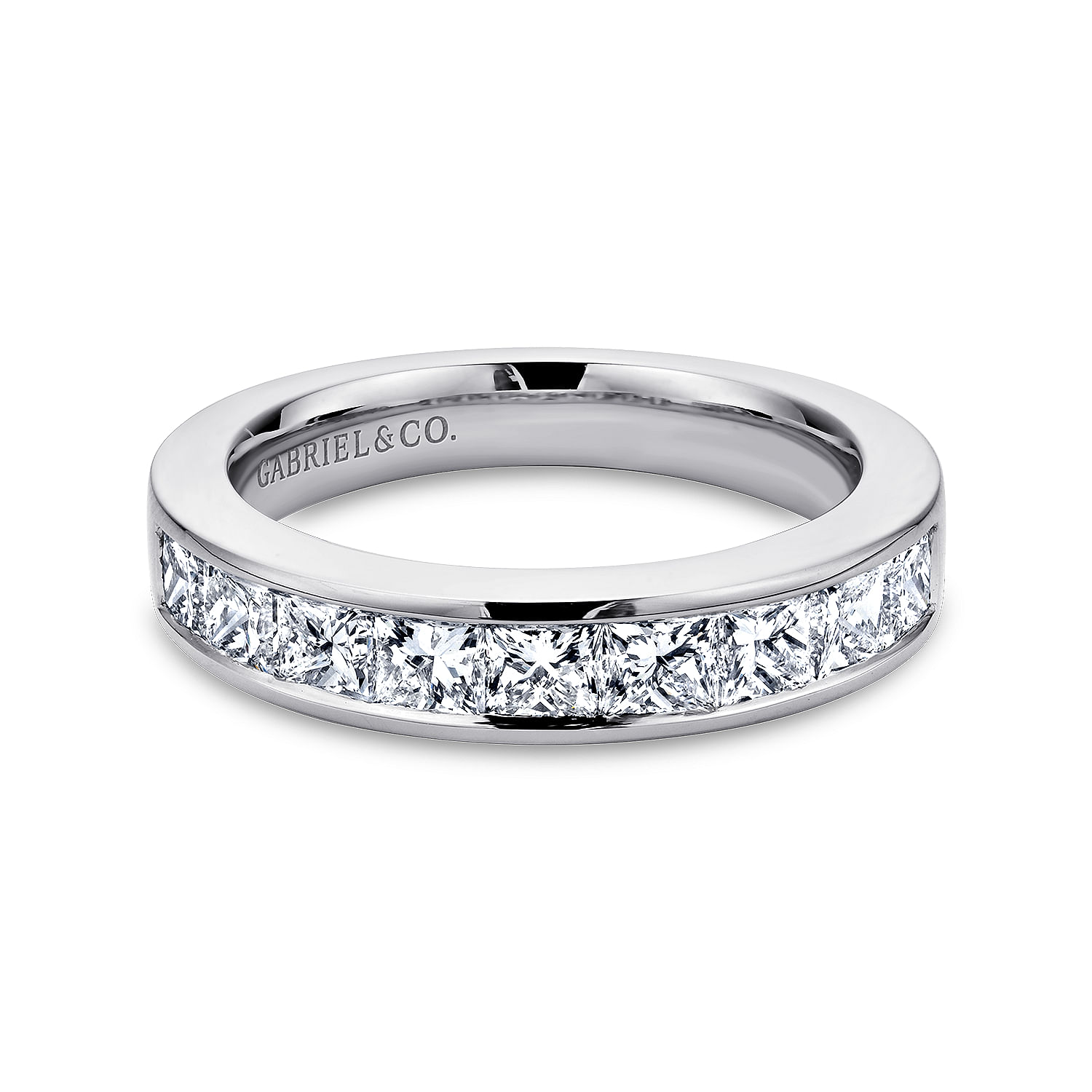 14k White Gold Diamond Straight 14k White Gold Diamond Straight