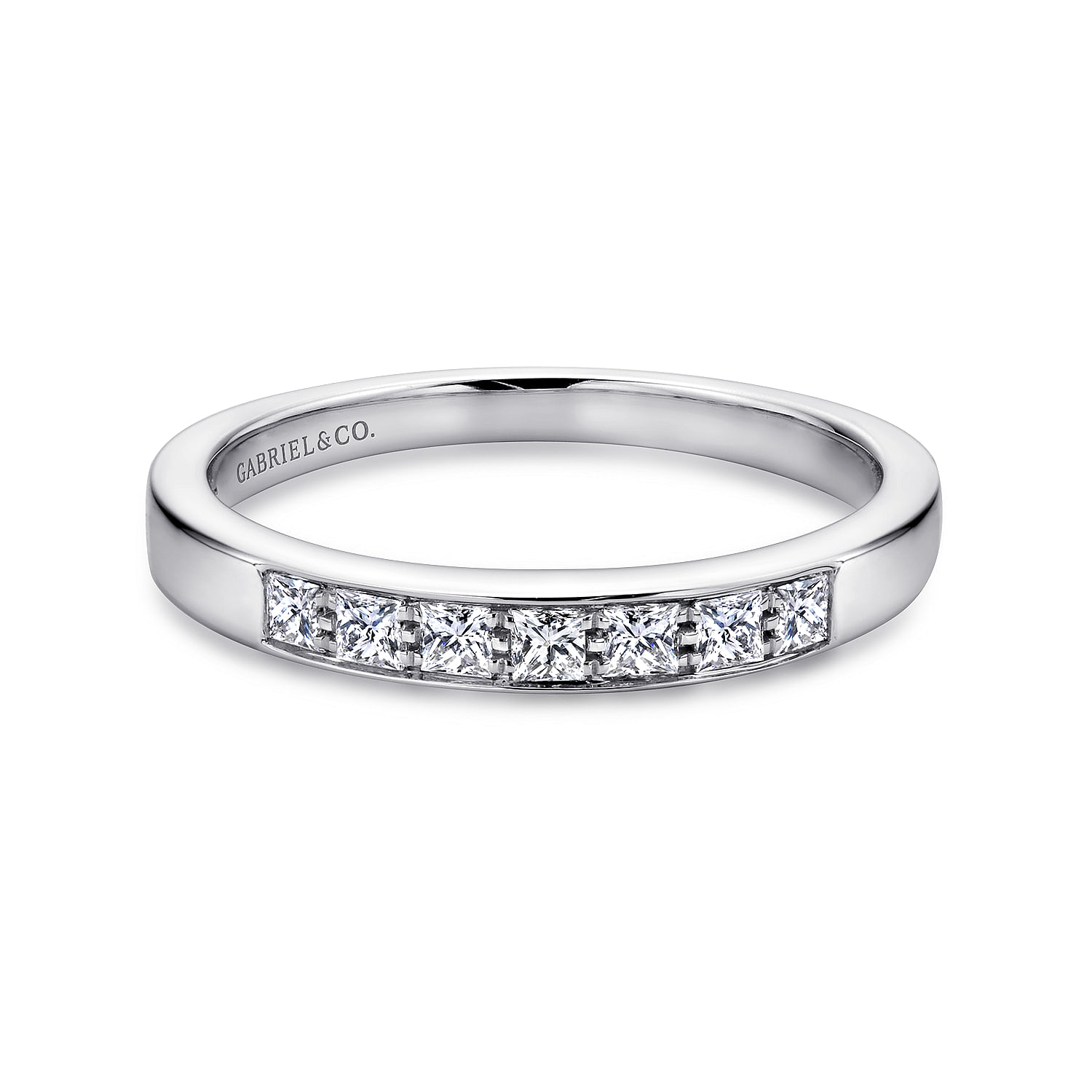 14k White Gold Diamond Straight 14k White Gold Diamond Straight